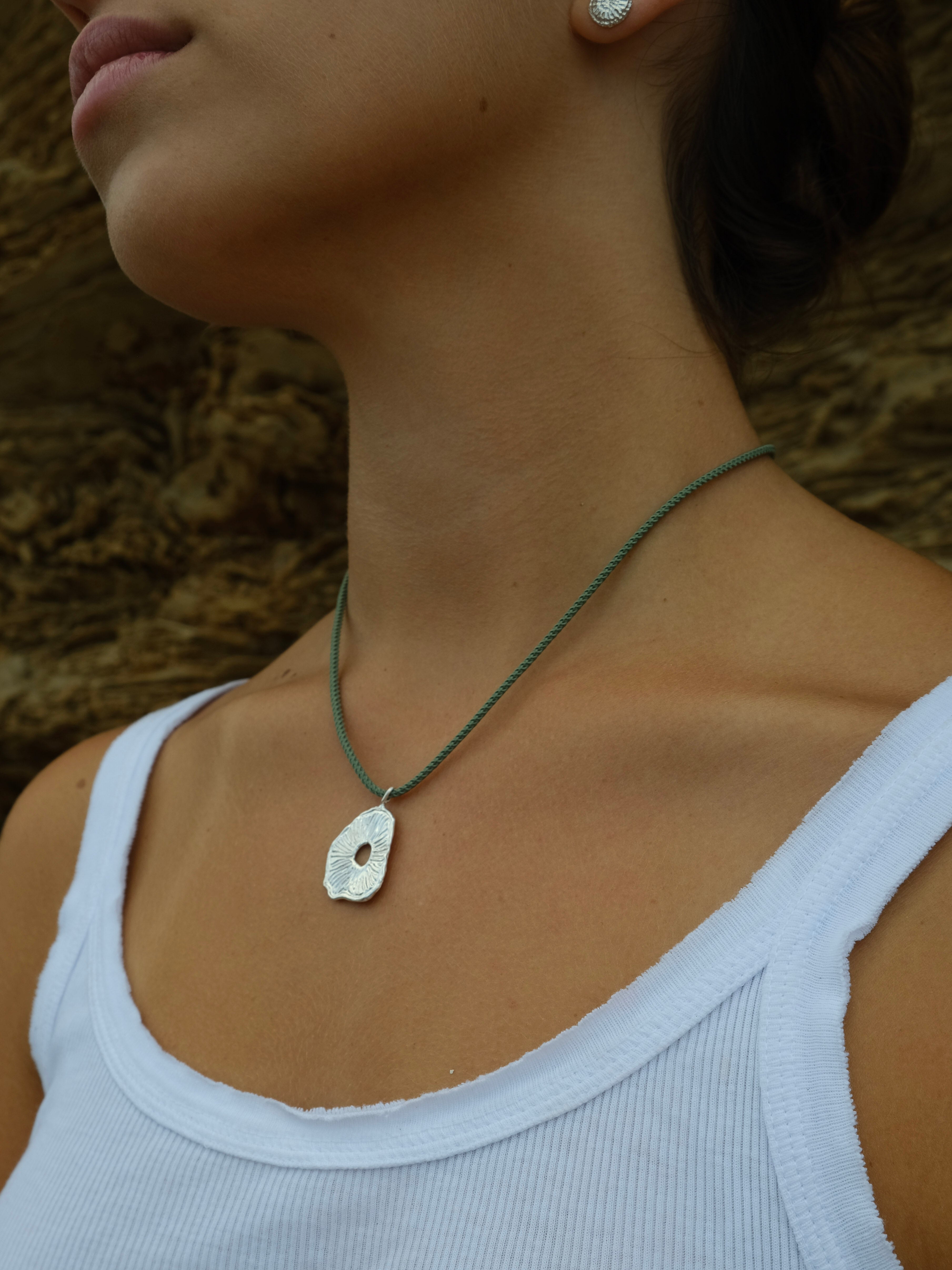 Sandy Necklace Silver | LIMITED