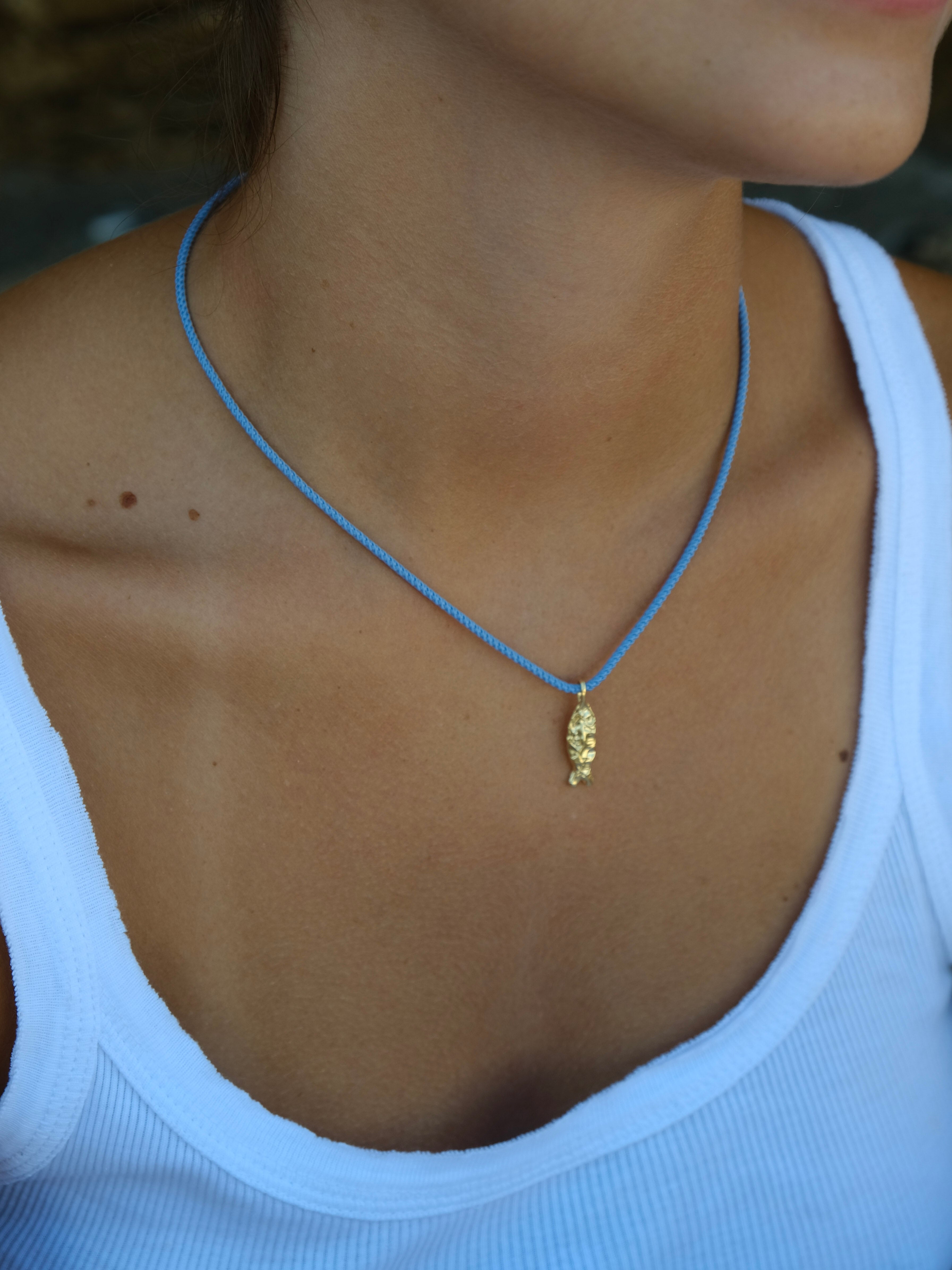 Fish Necklace Gold | LIMITED