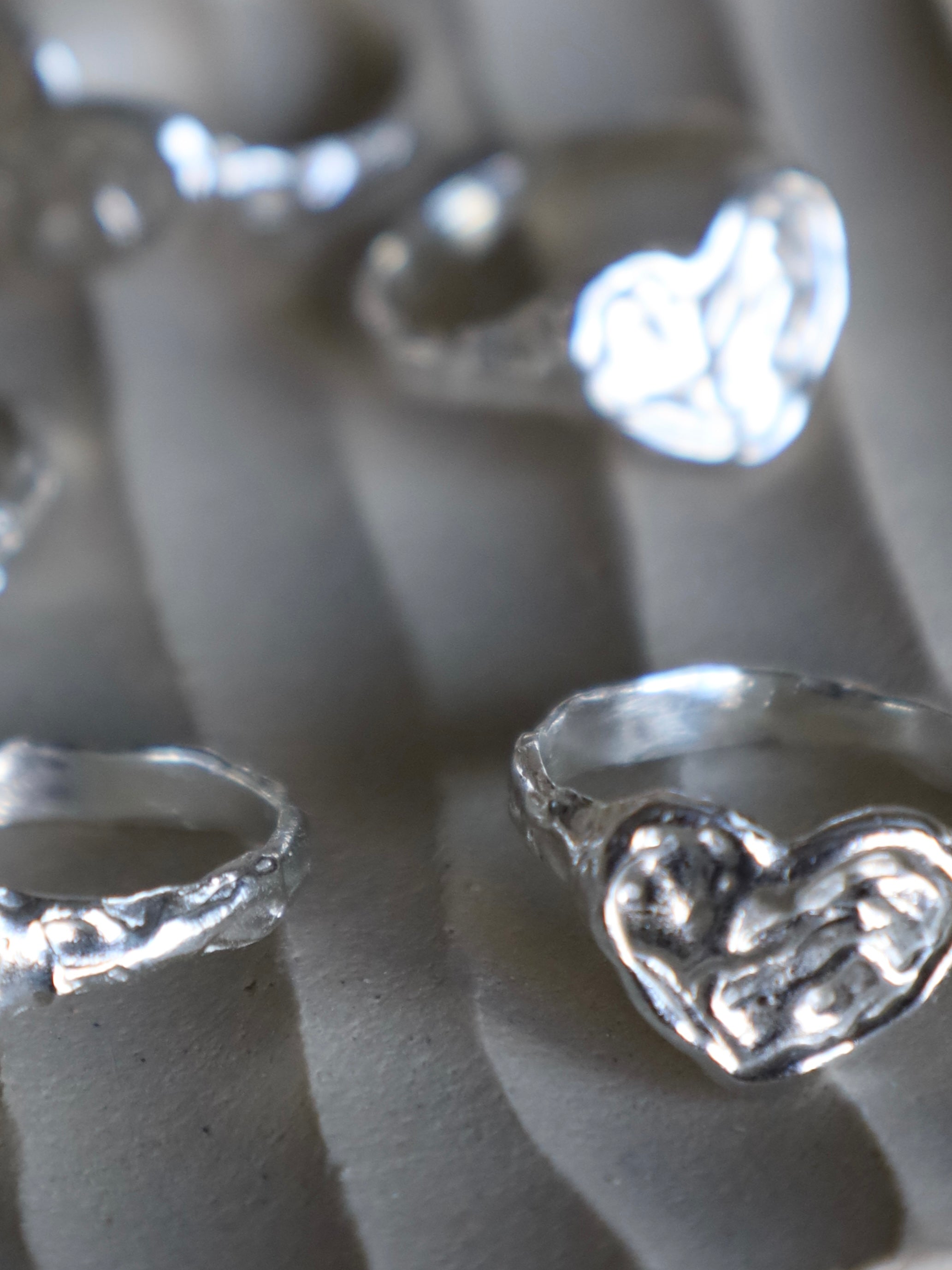 Heart Ring Silver