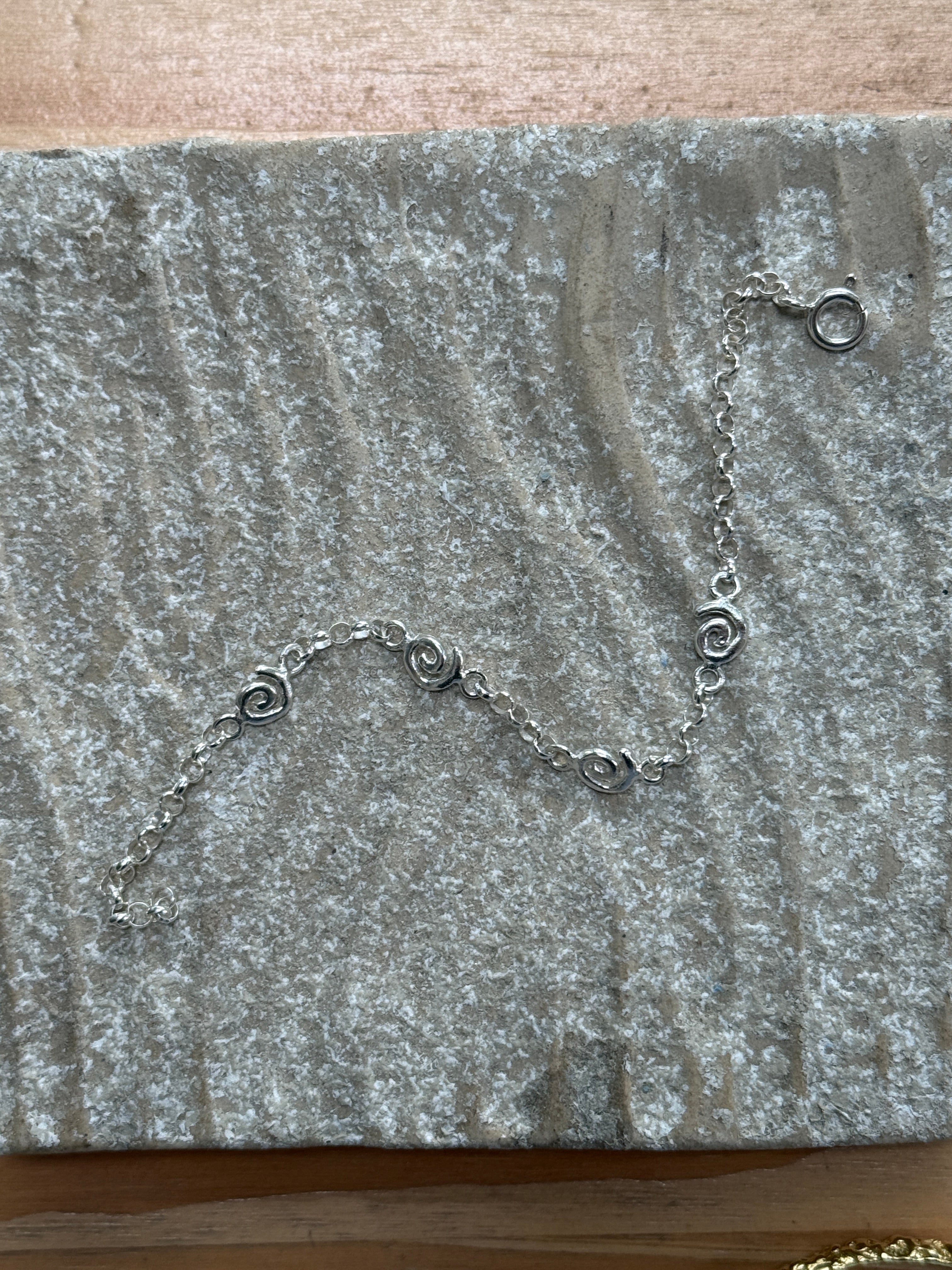 Mini Spiral Bracelet Silver