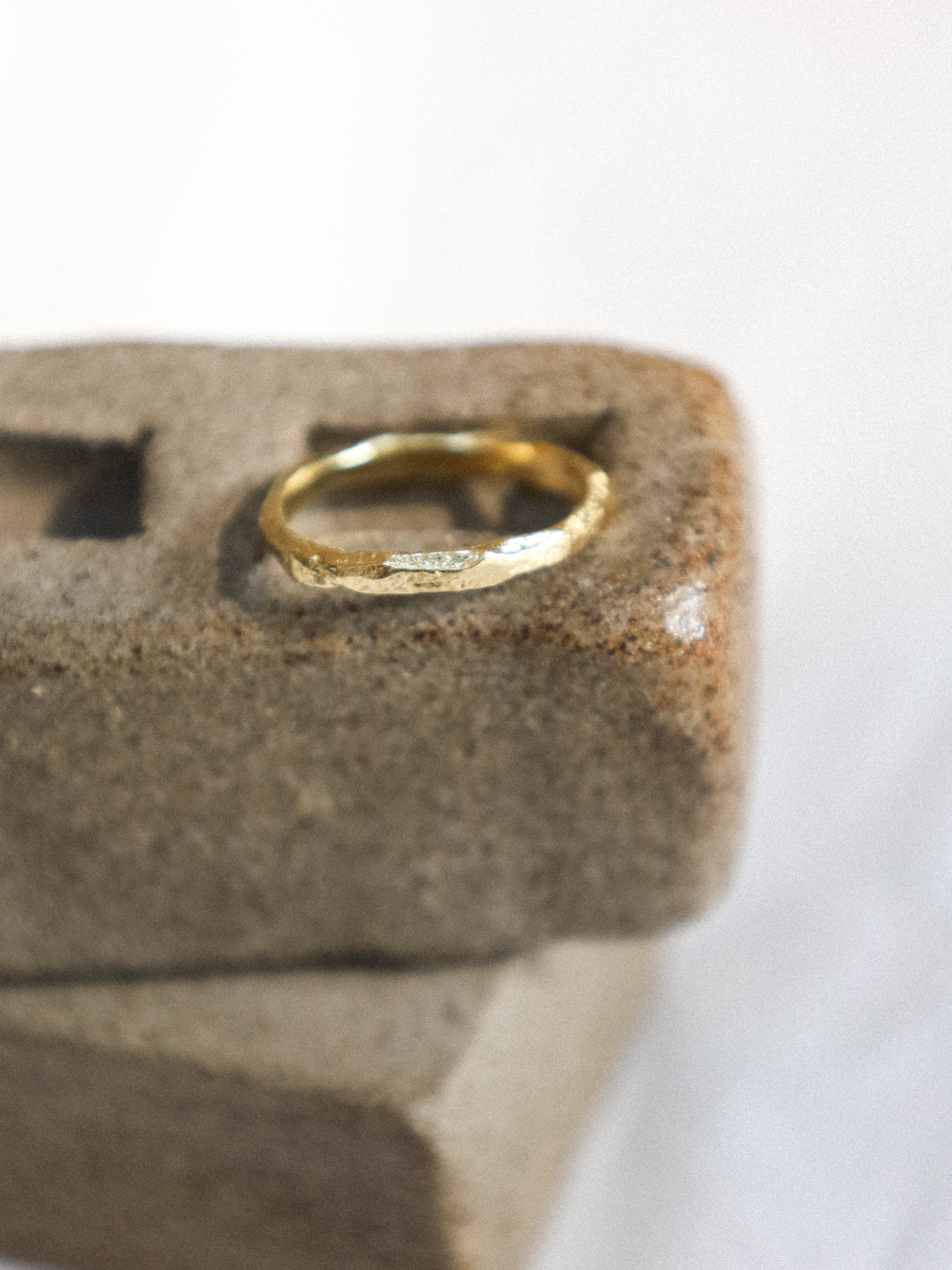 Sand Ring Gold