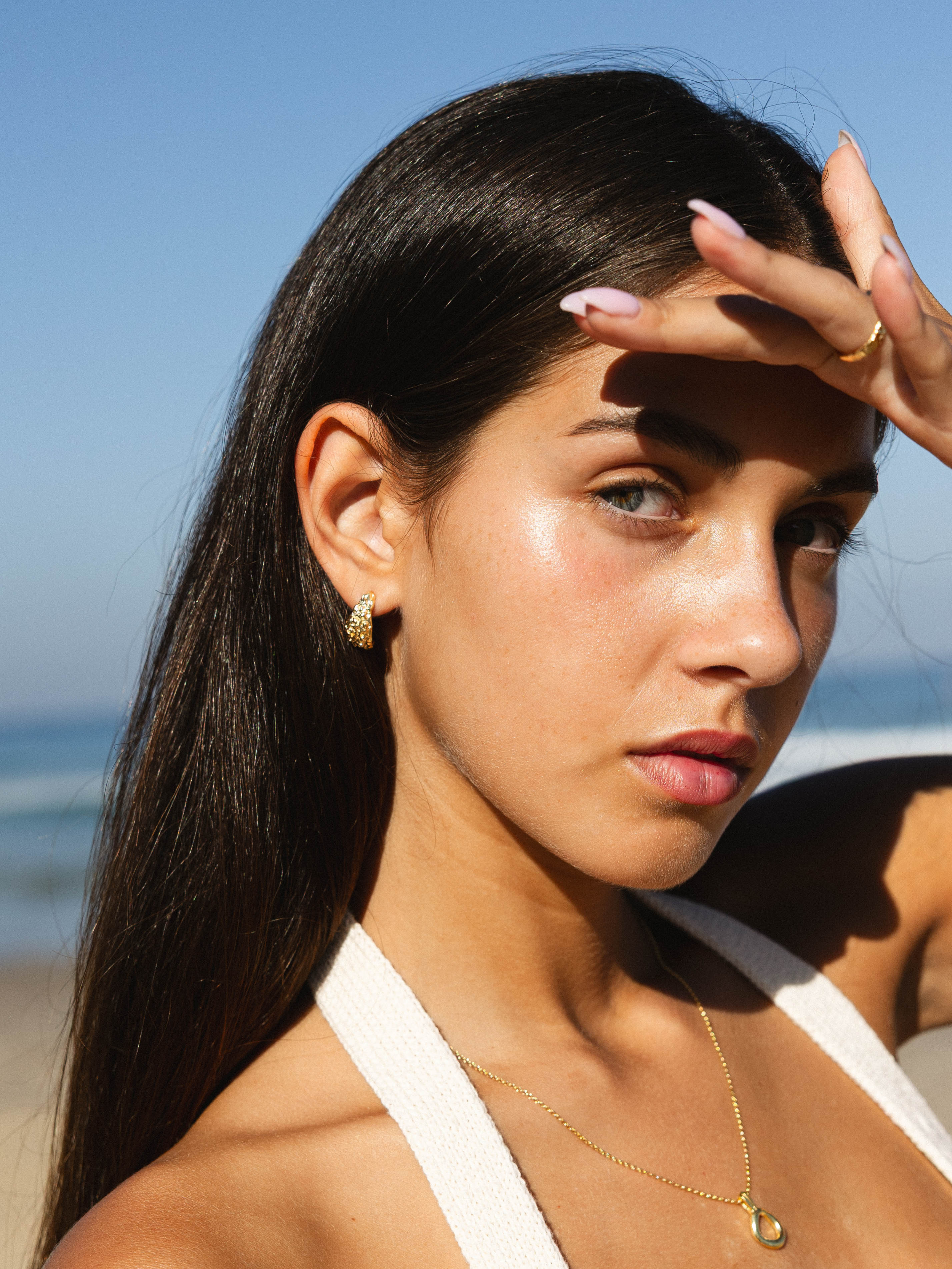 Almog Earrings Gold
