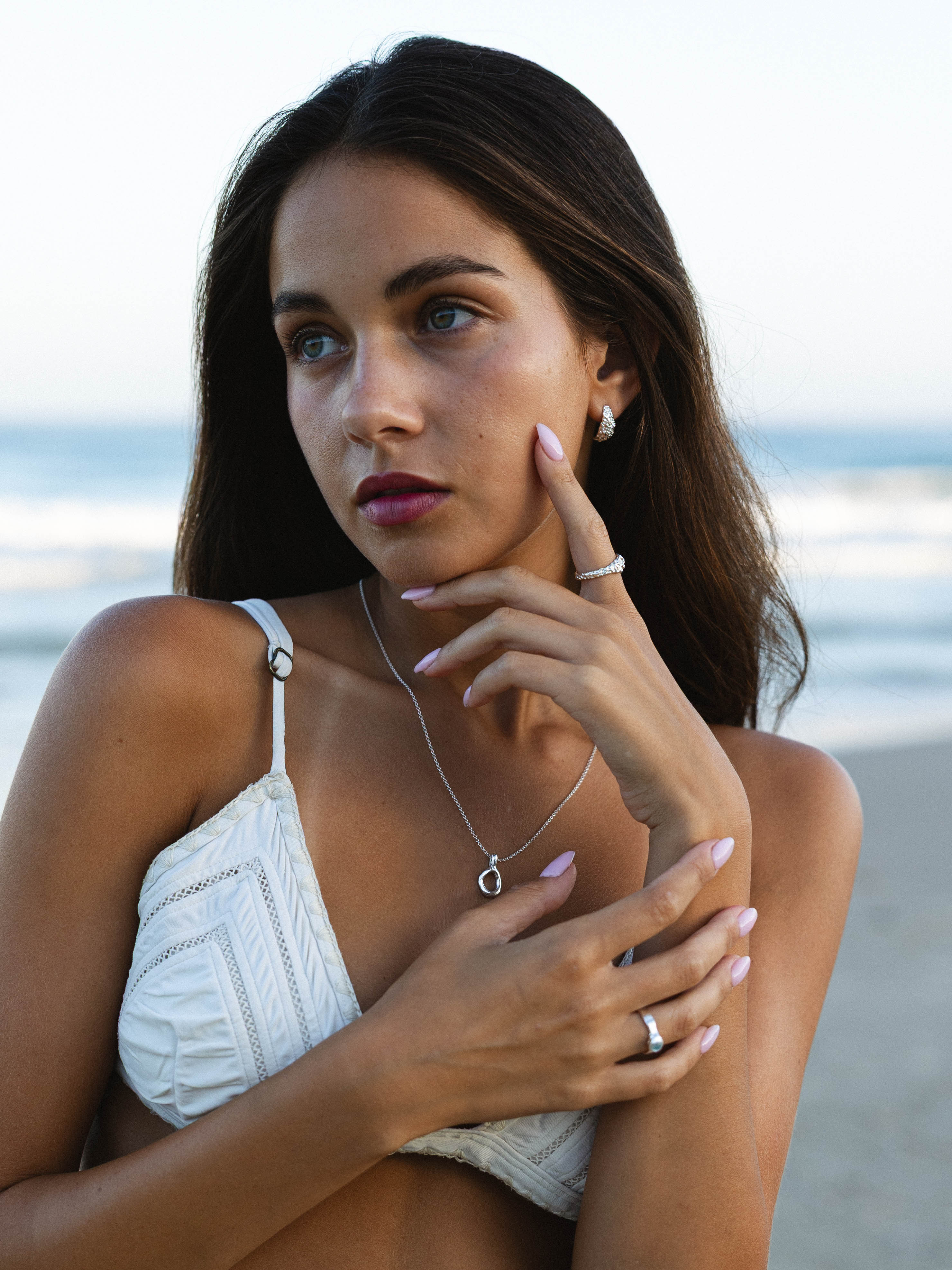 Almog Earrings Silver