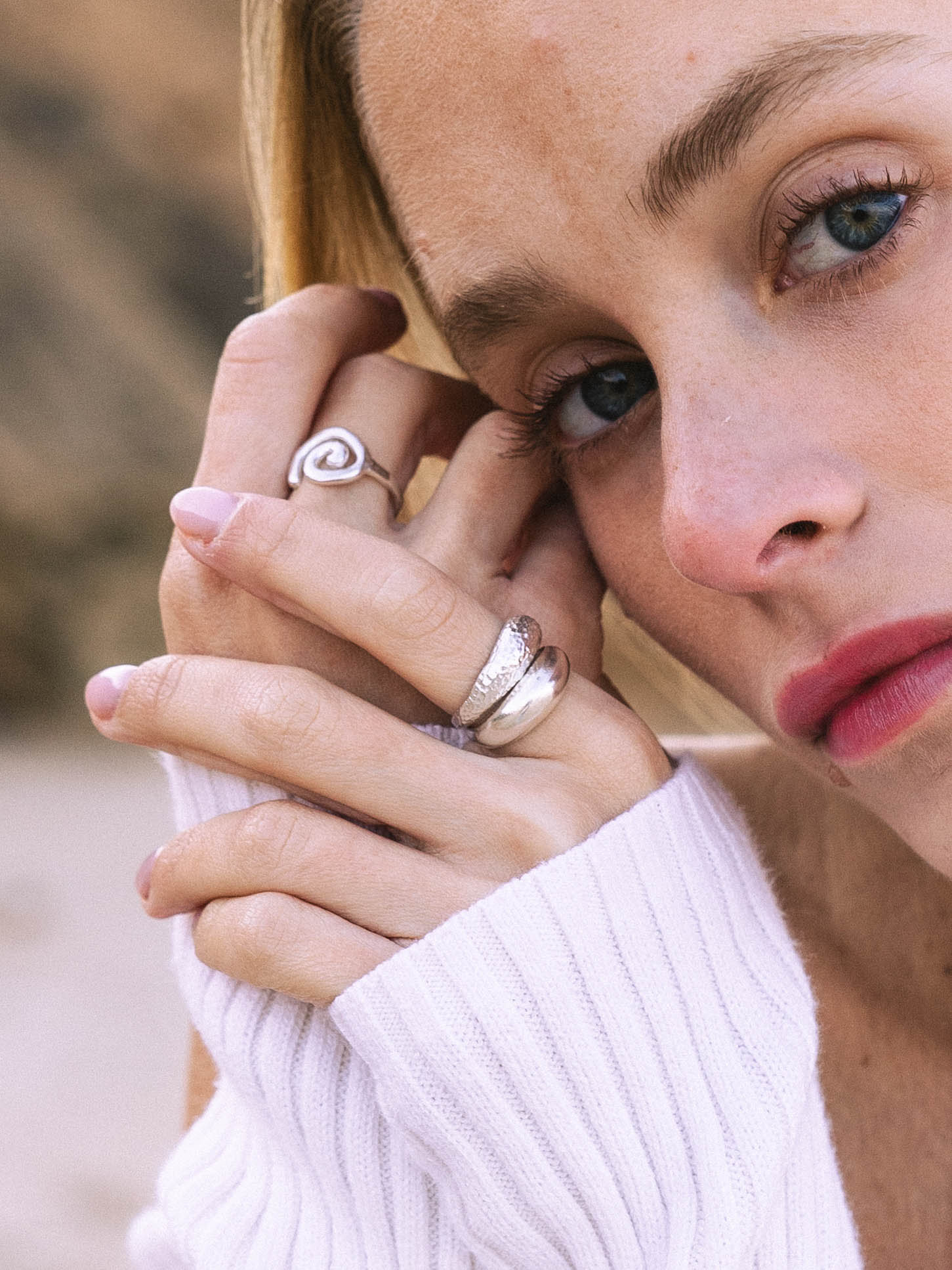 Aria Ring Silver