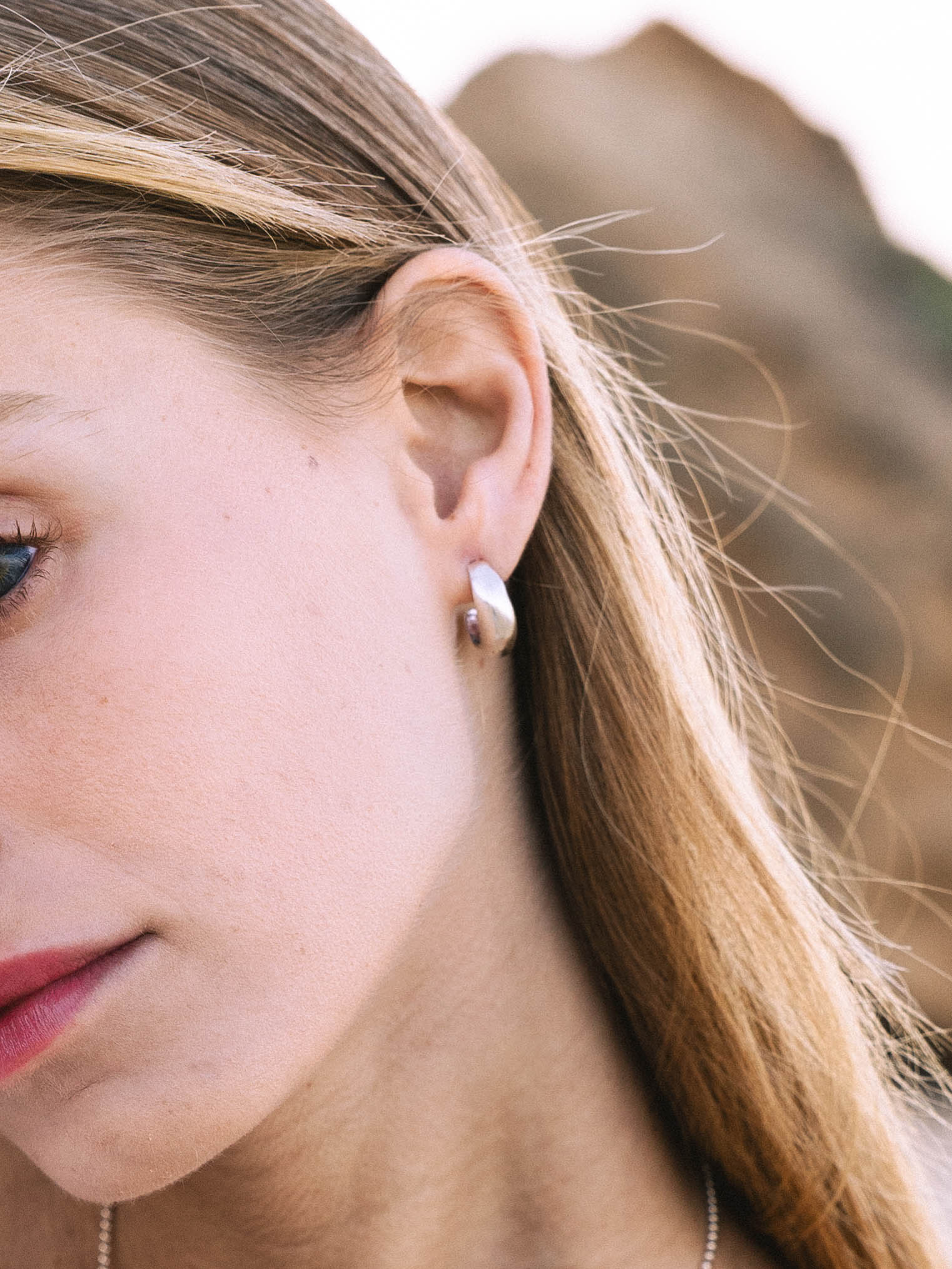 Bell Earrings Silver