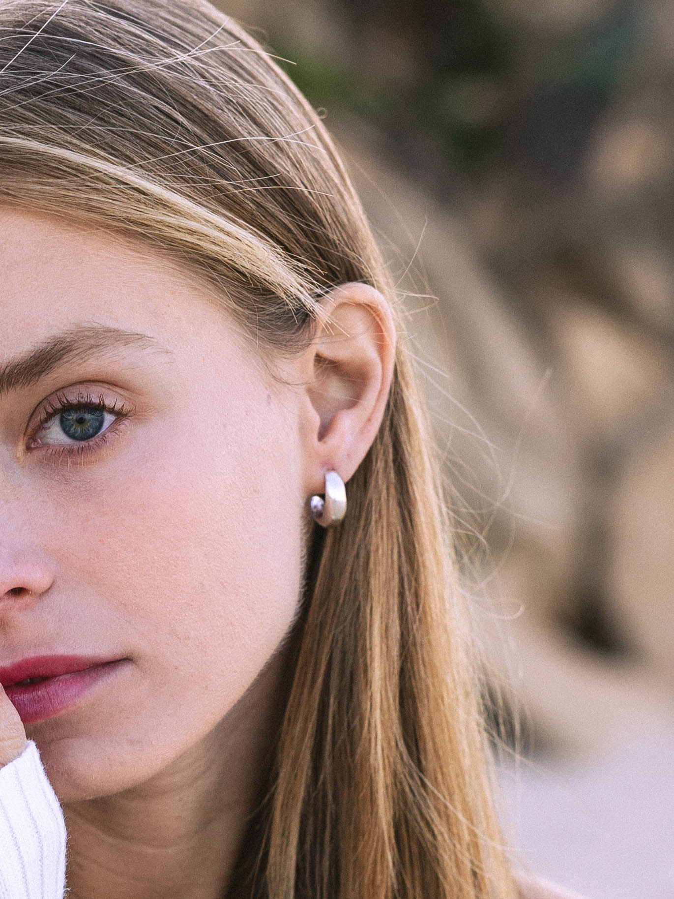 Bell Earrings Silver