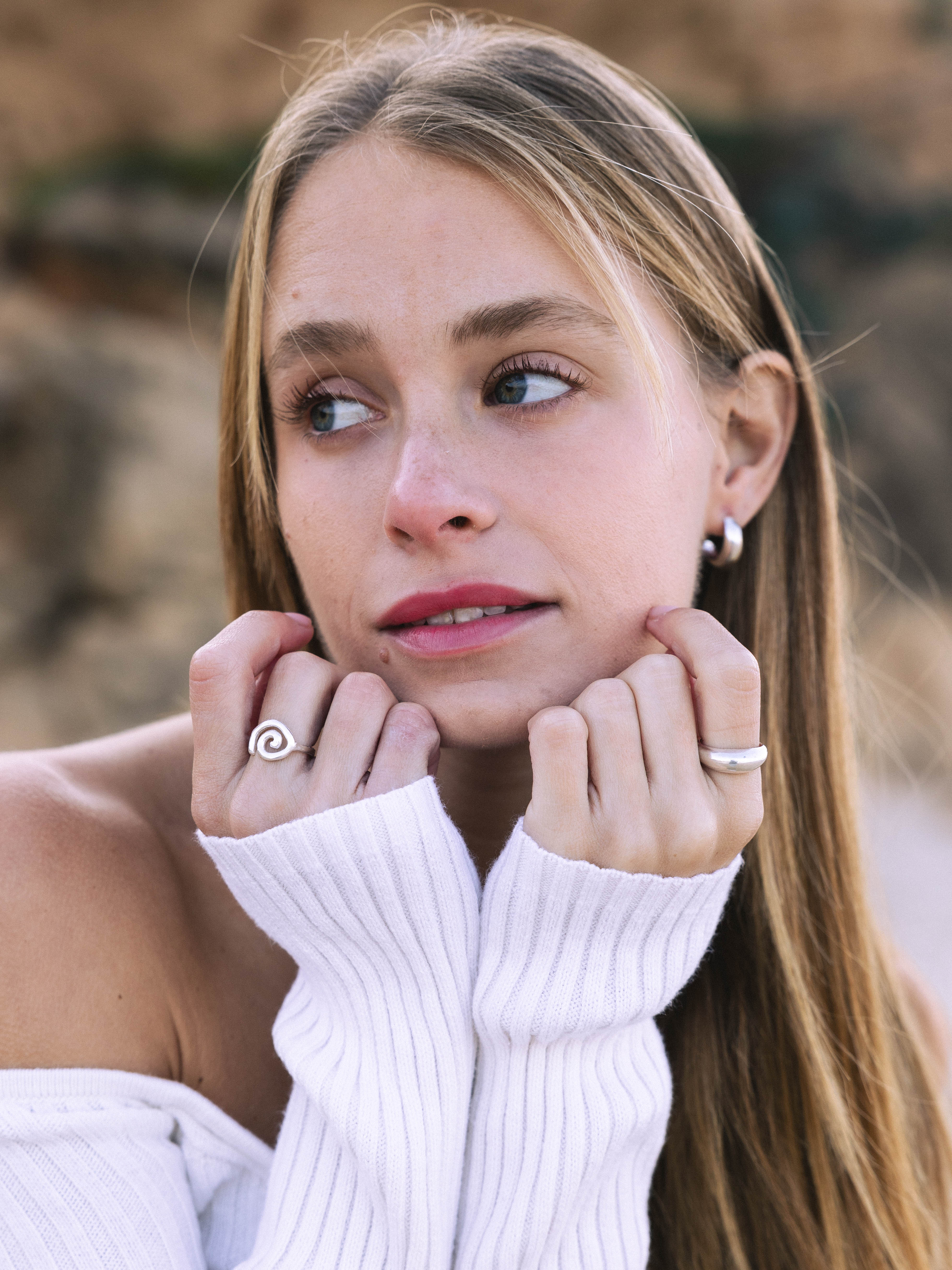 Bell Earrings Silver