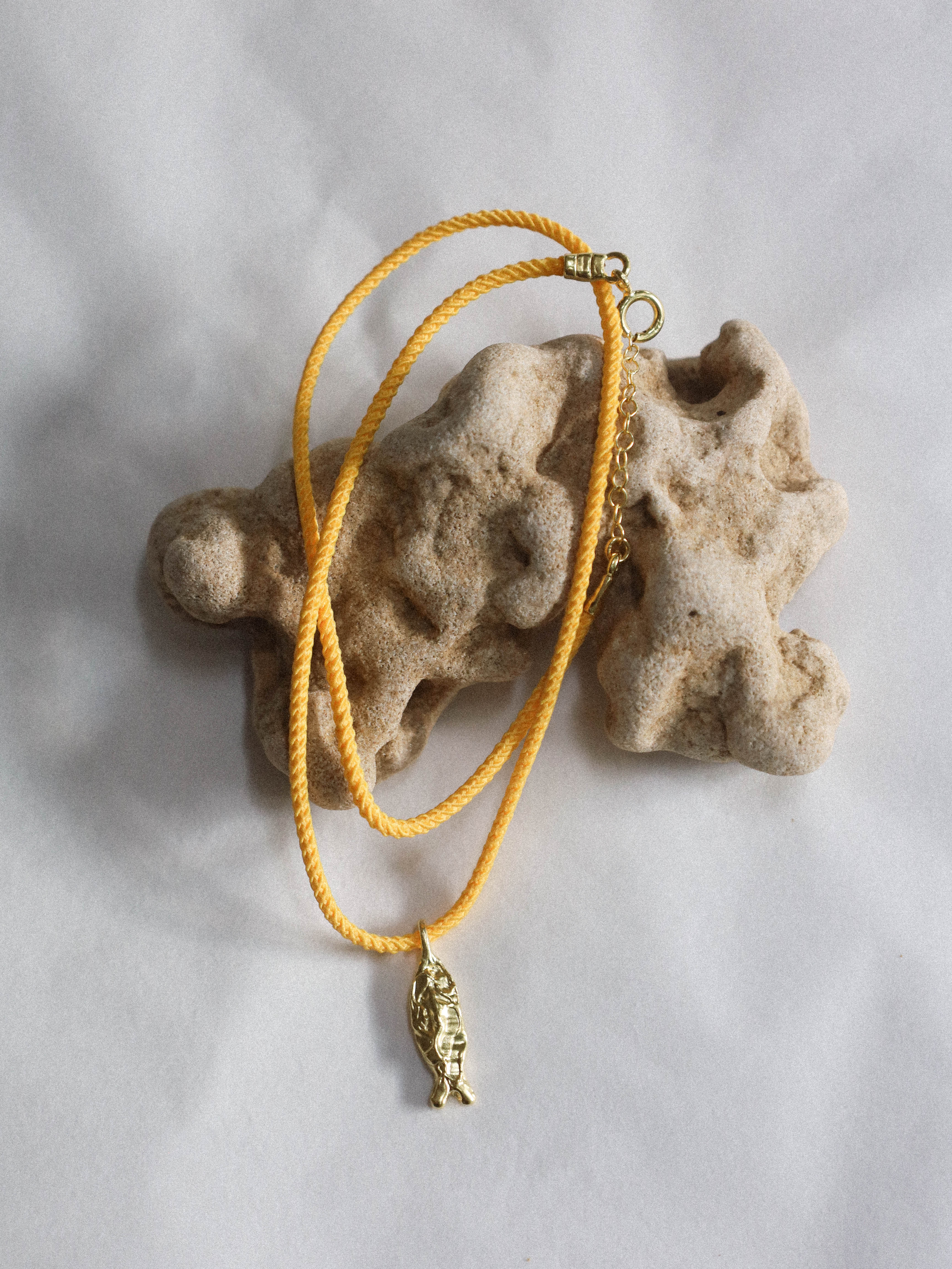 Fish Necklace Gold | LIMITED