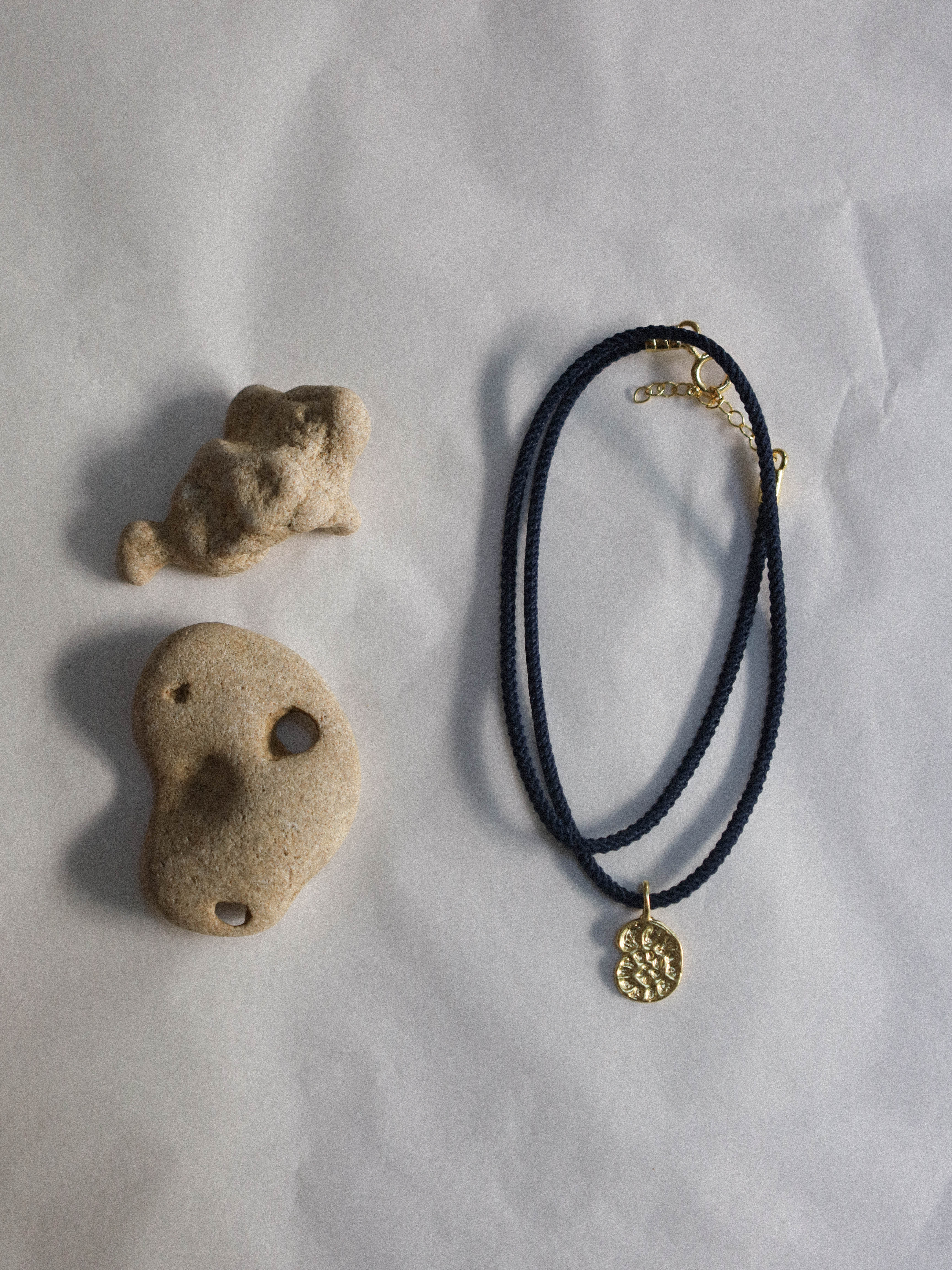 Fossil Necklace Gold | LIMITED