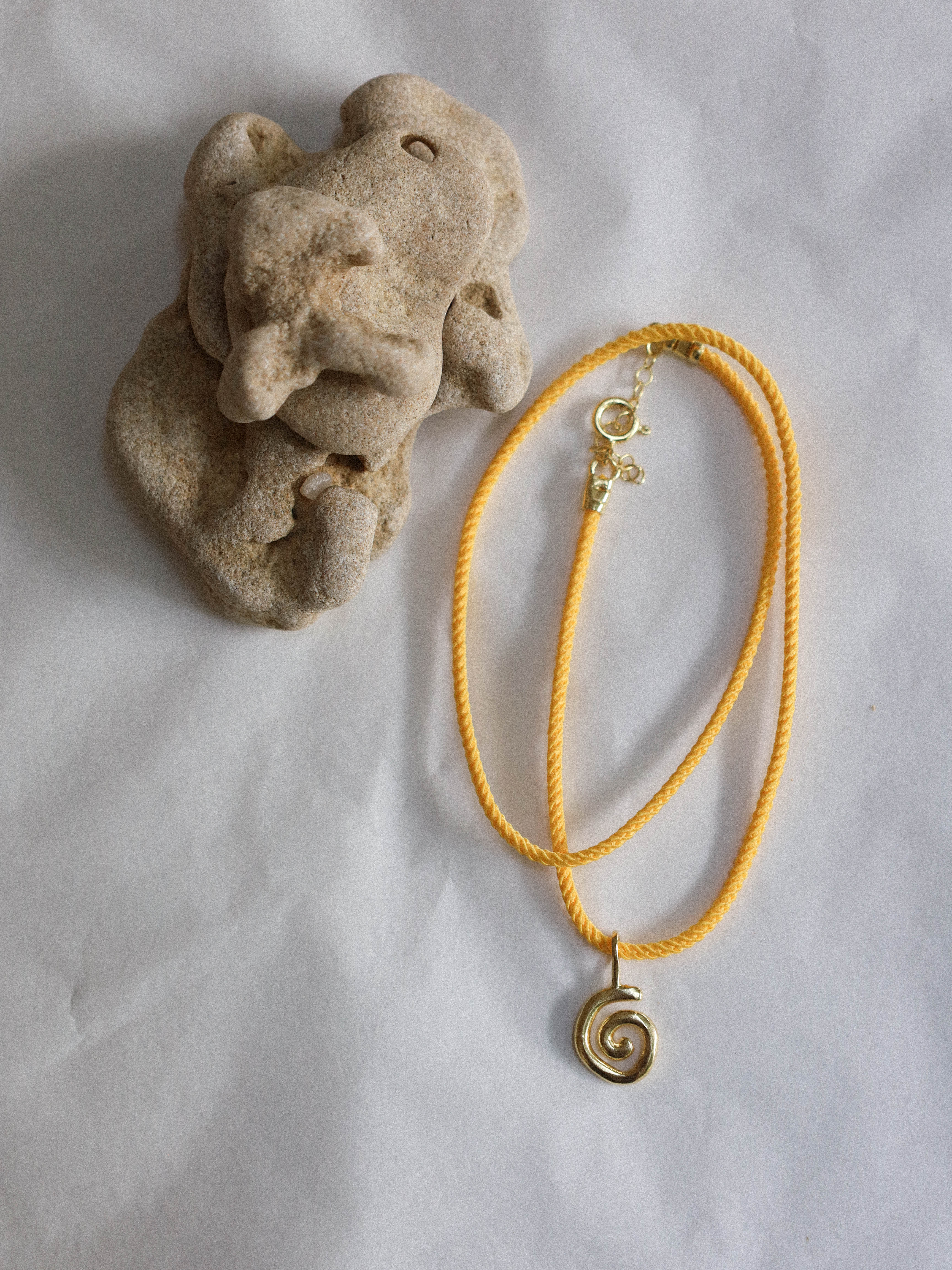 Spiral Necklace Gold | LIMITED
