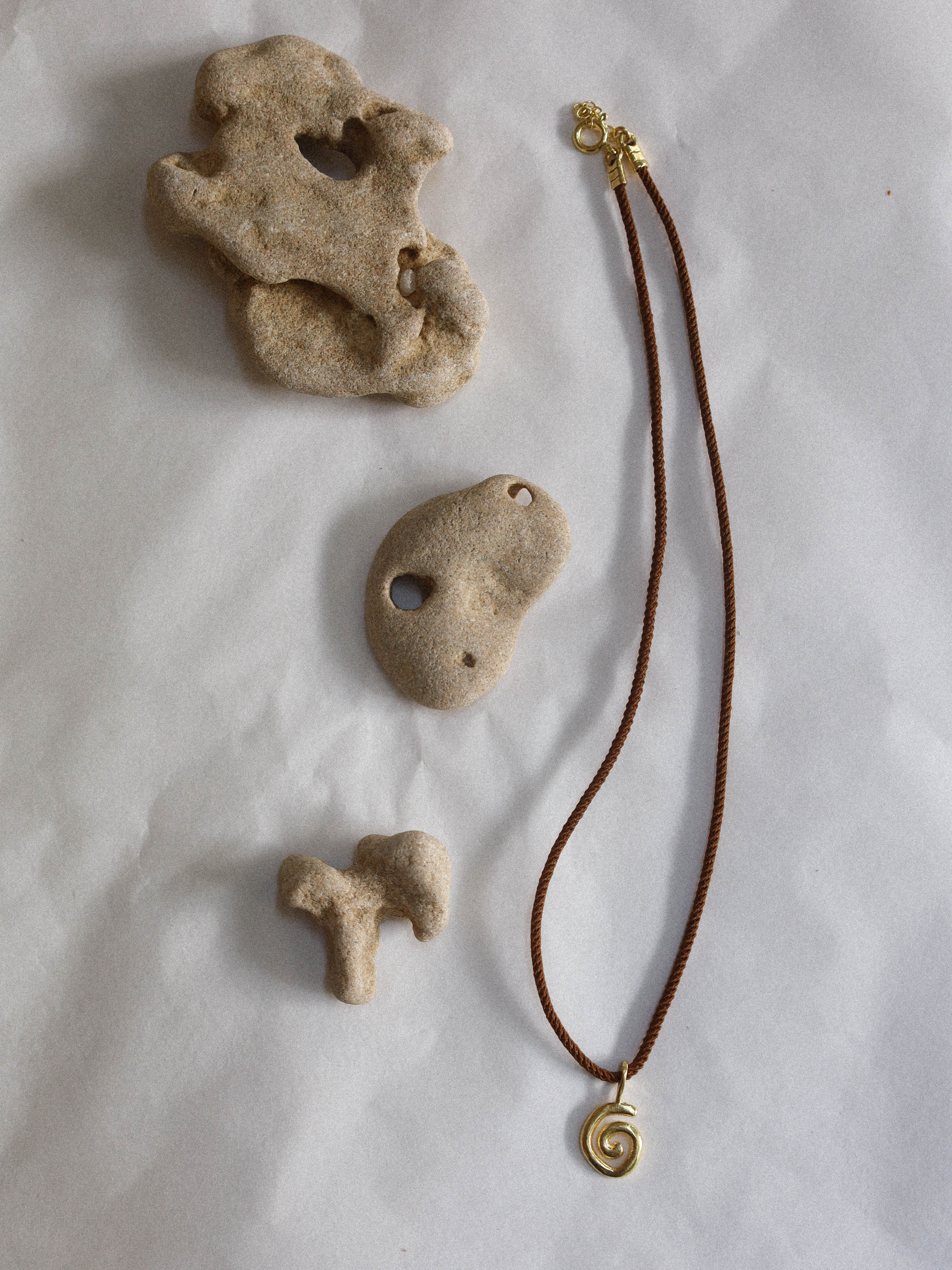 Spiral Necklace Gold | LIMITED
