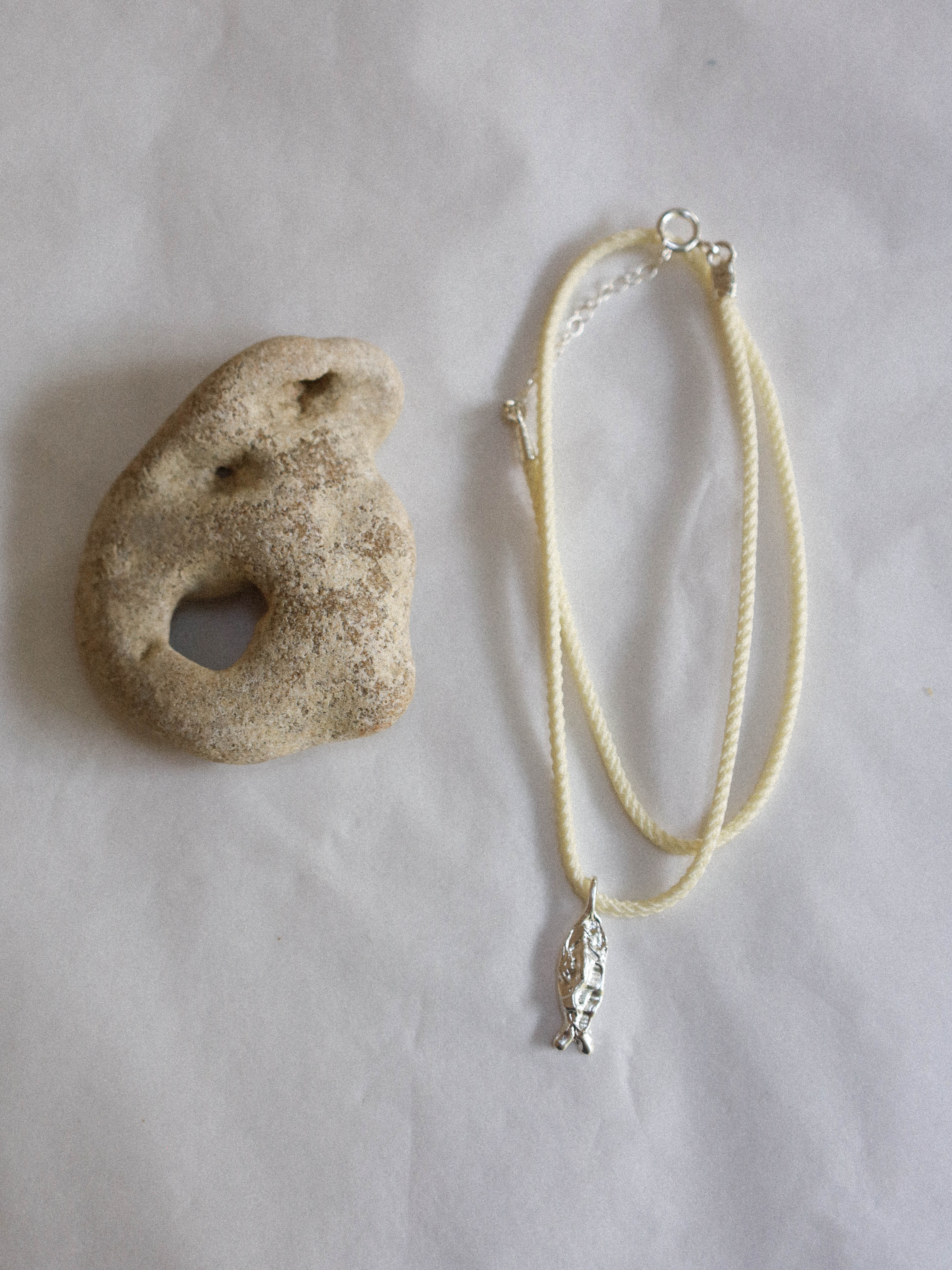 Fish Necklace Silver | LIMITED