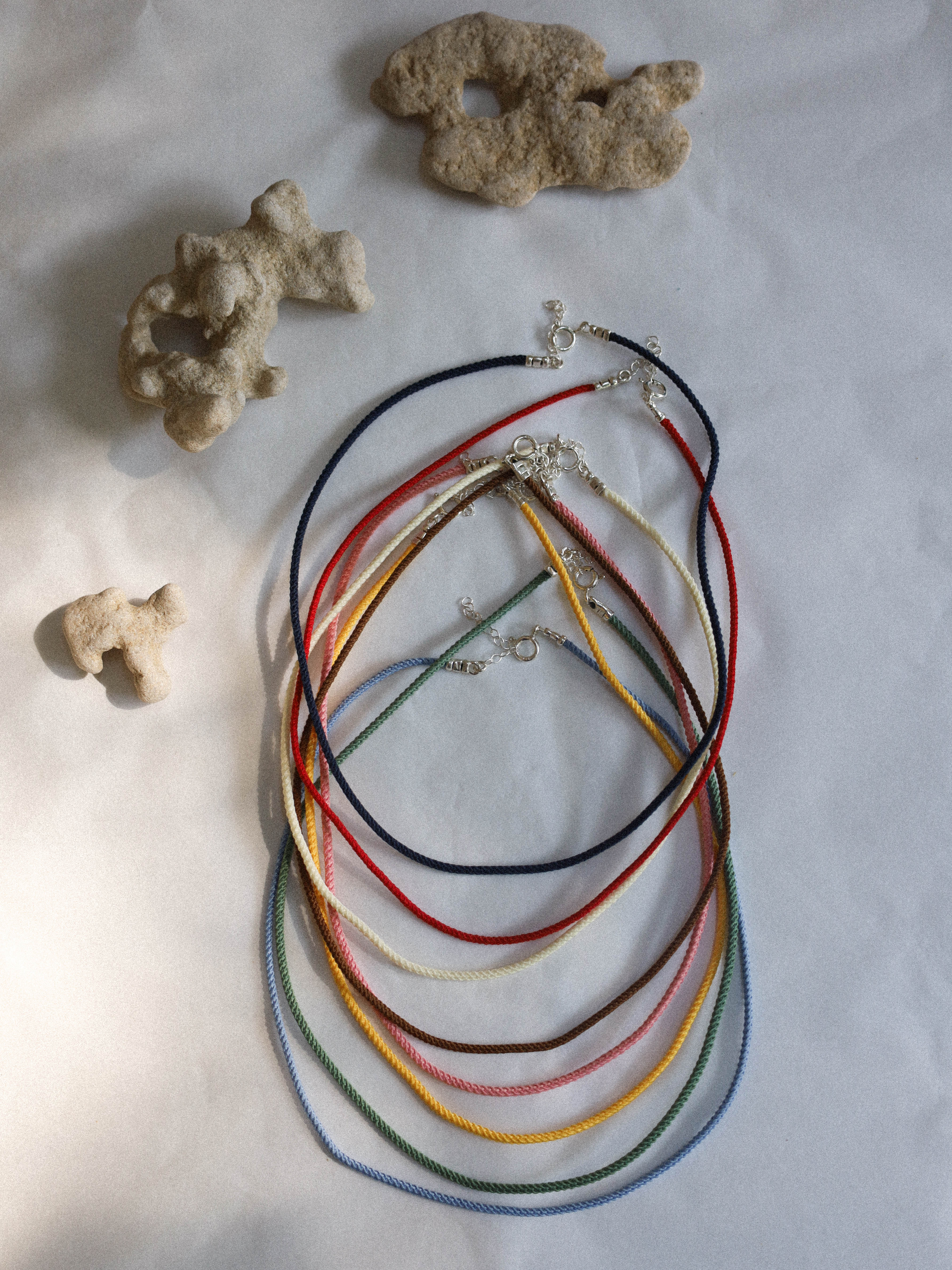 Fossil Necklace Silver | LIMITED