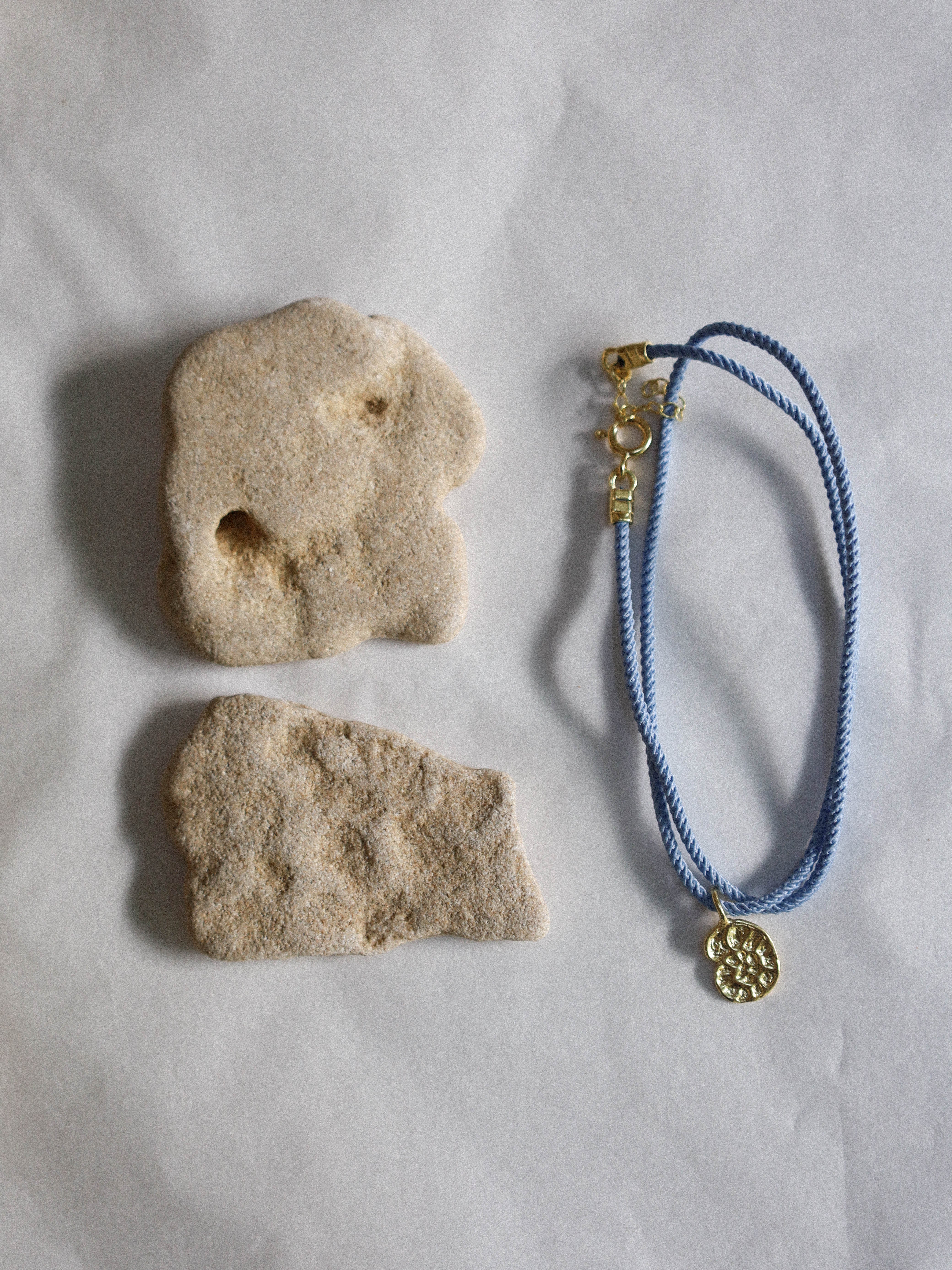 Fossil Necklace Gold | LIMITED