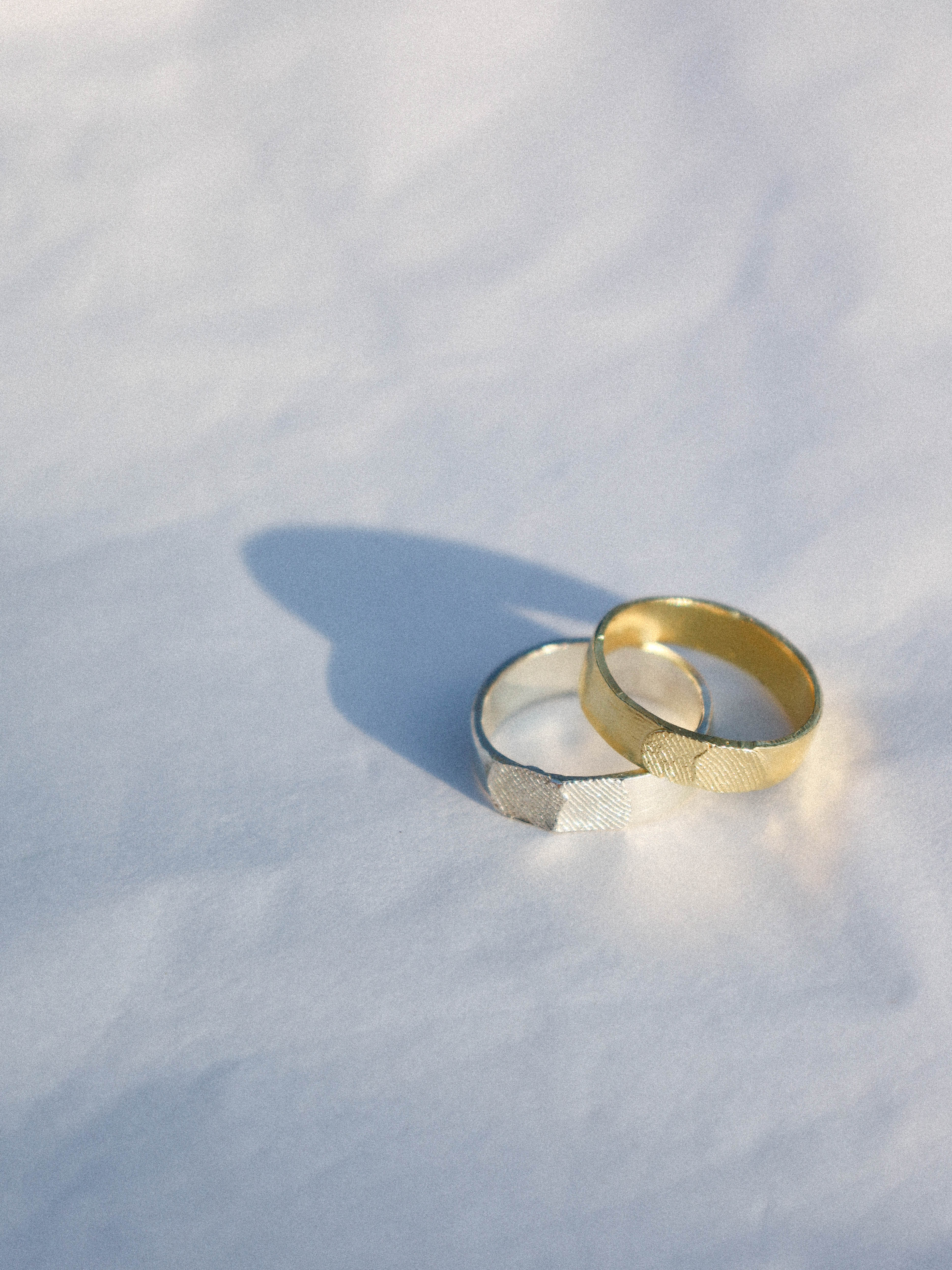 Fingerprint Basic Ring Silver