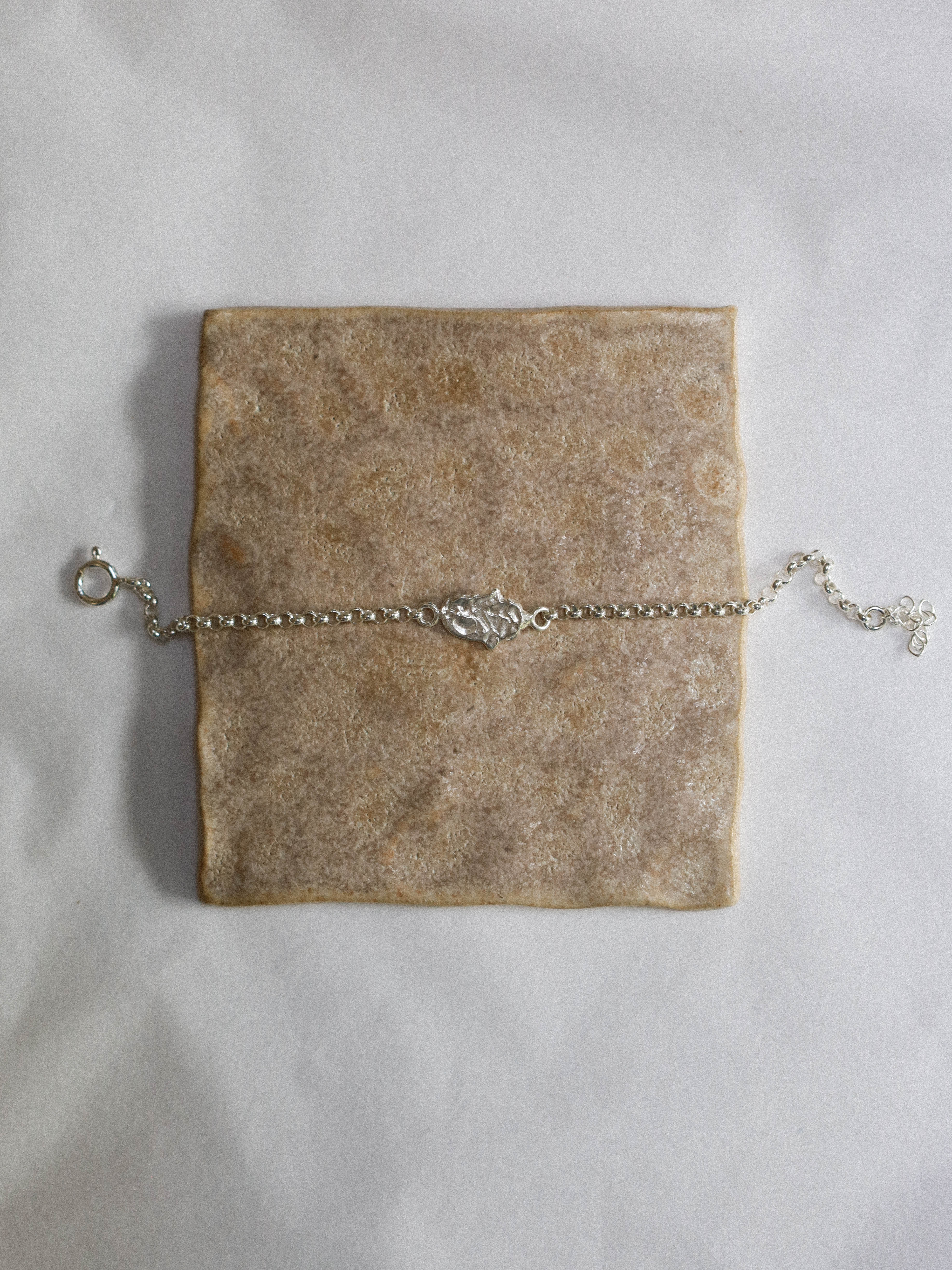 Hamsa Bracelet Silver