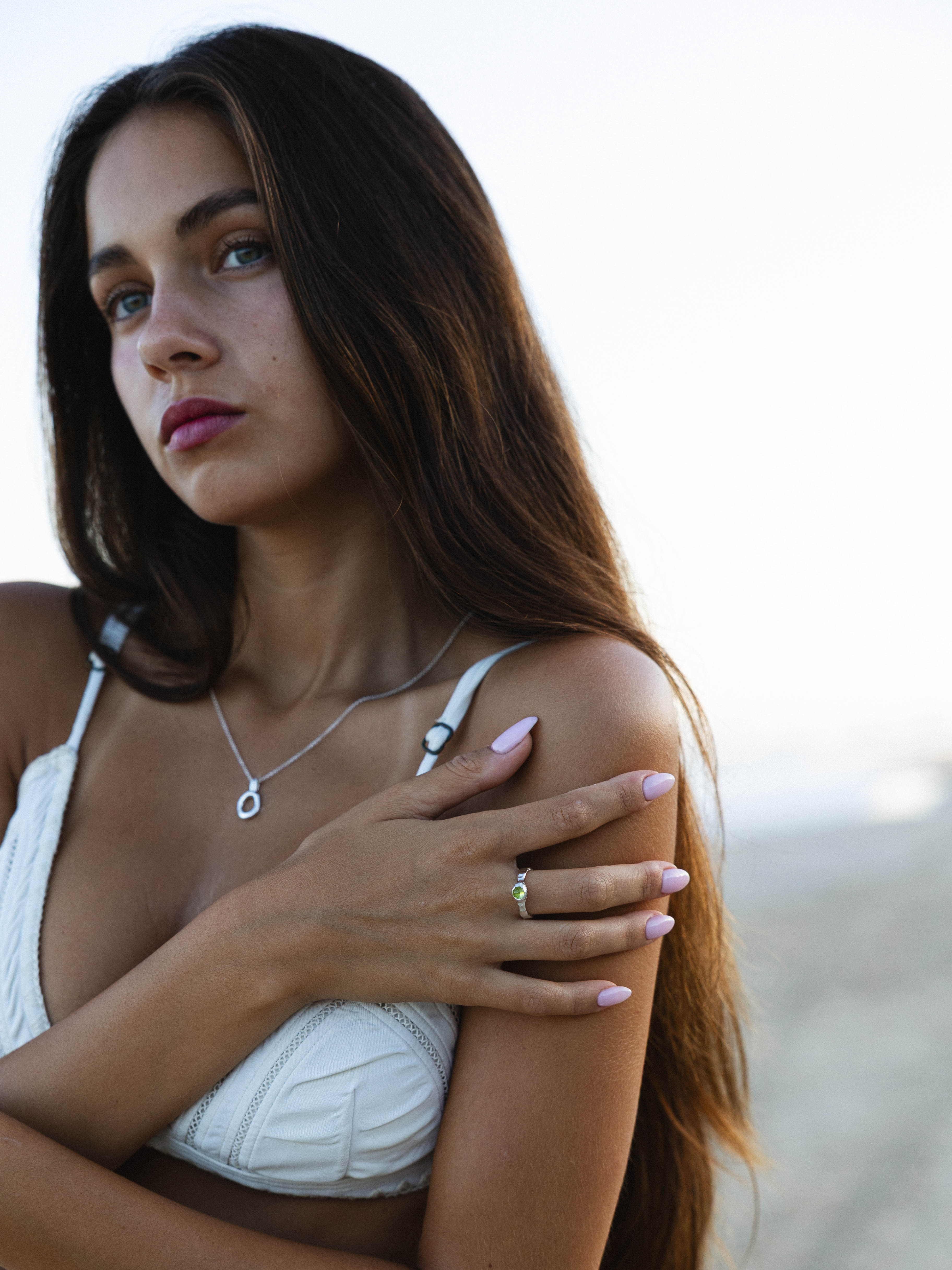 Mela Necklace Silver