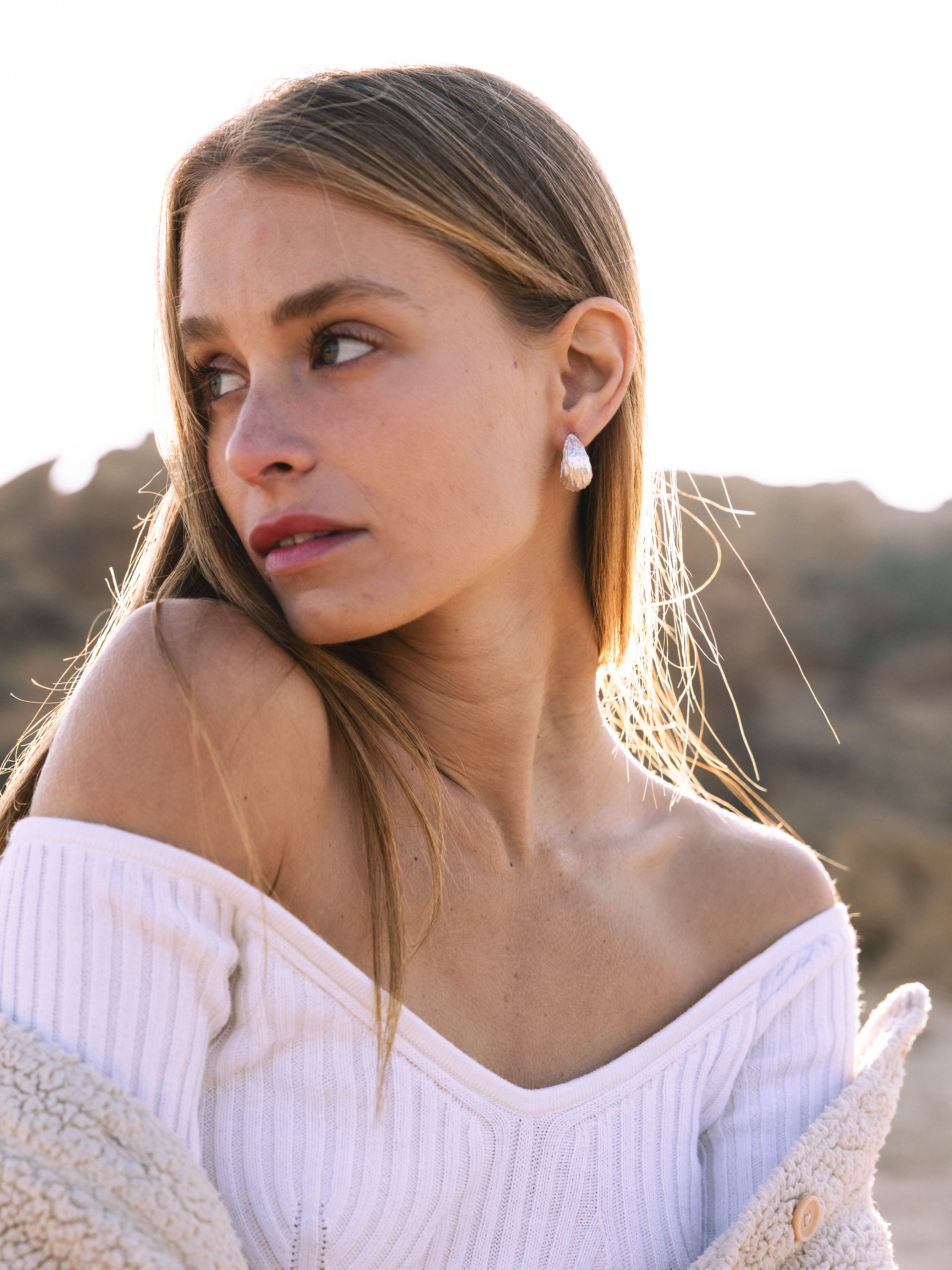 Mist Earrings Silver