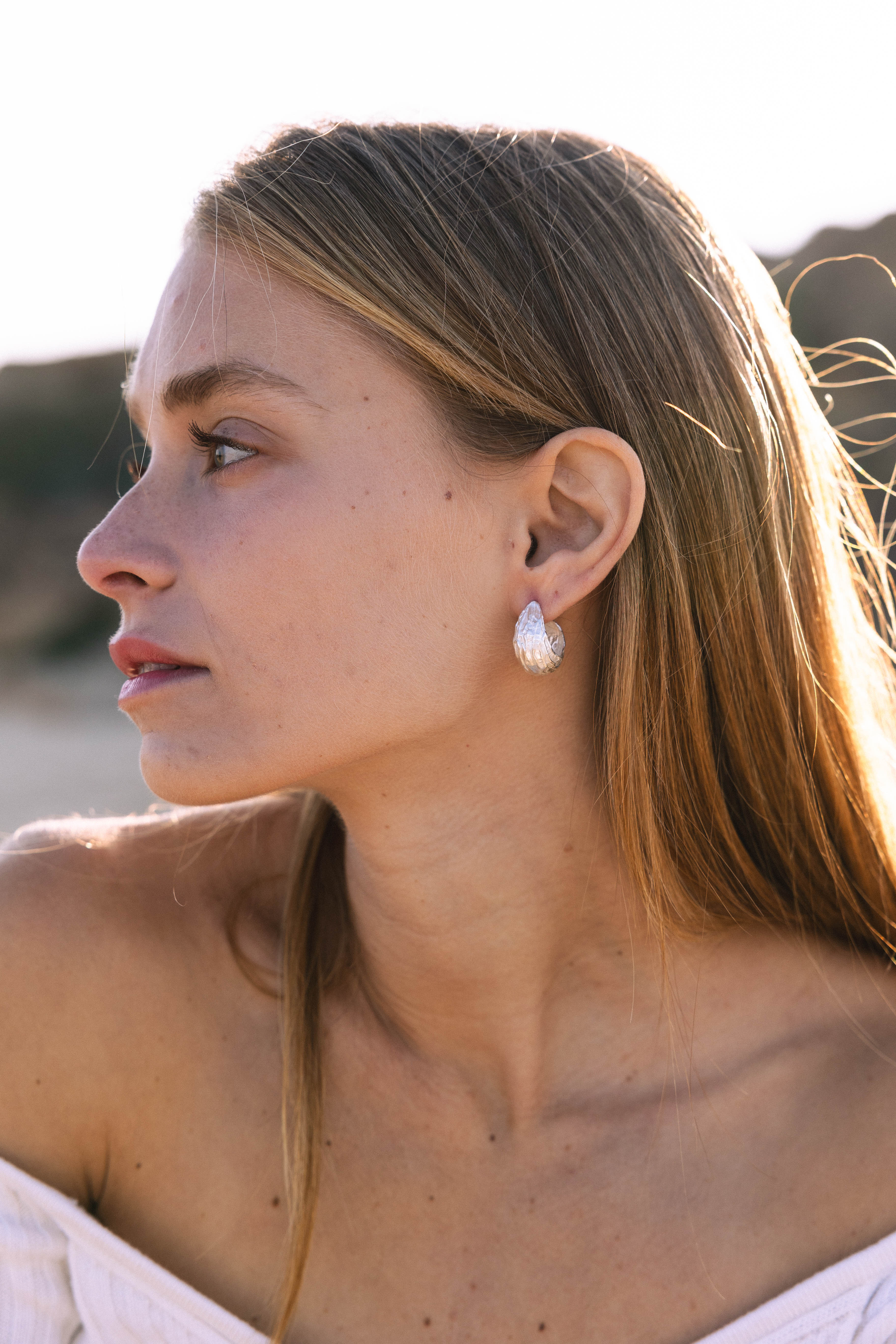 Mist Earrings Silver