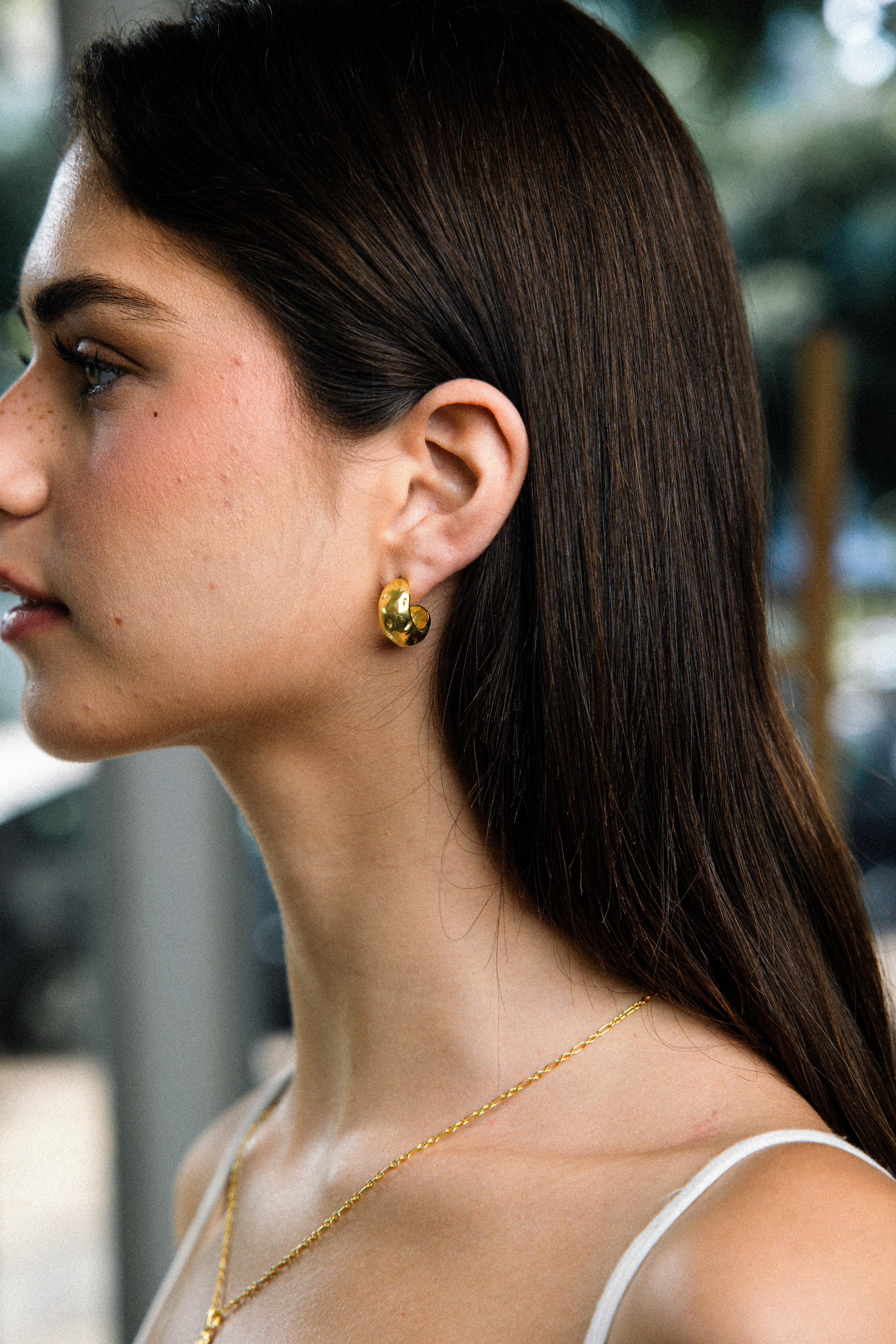 Luma Earrings Gold