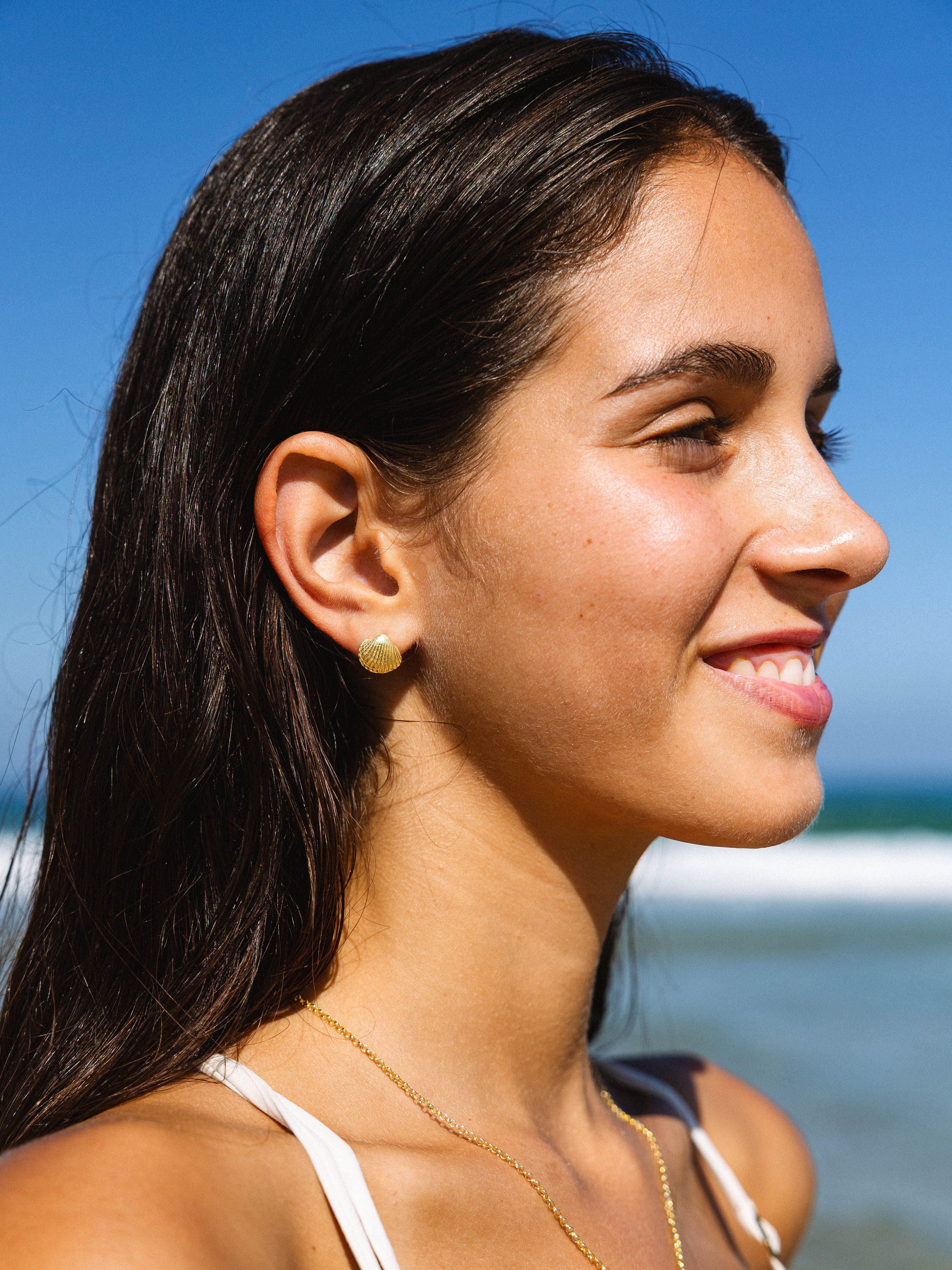Ocean Studs Gold