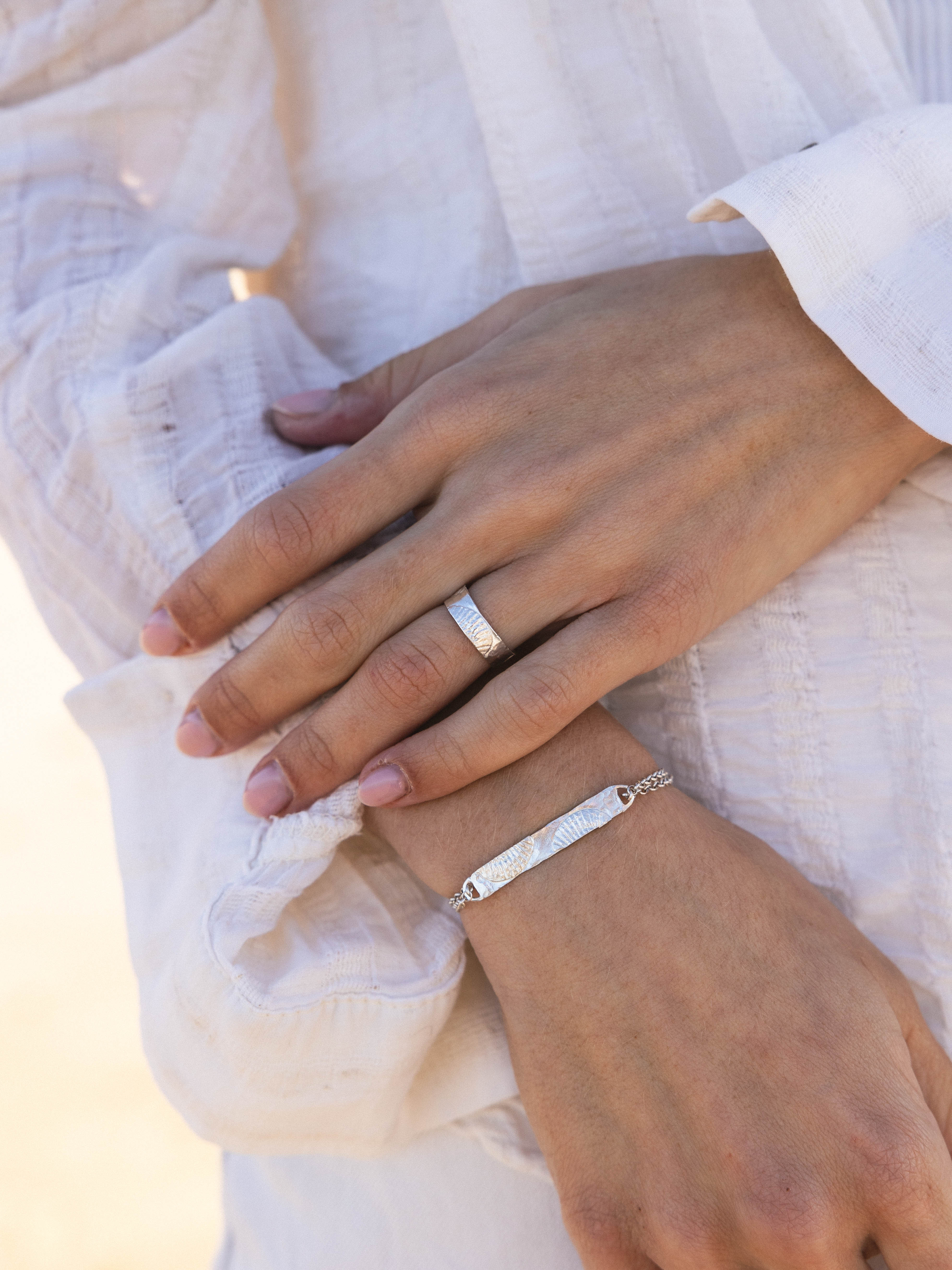 Ocean Ring Silver