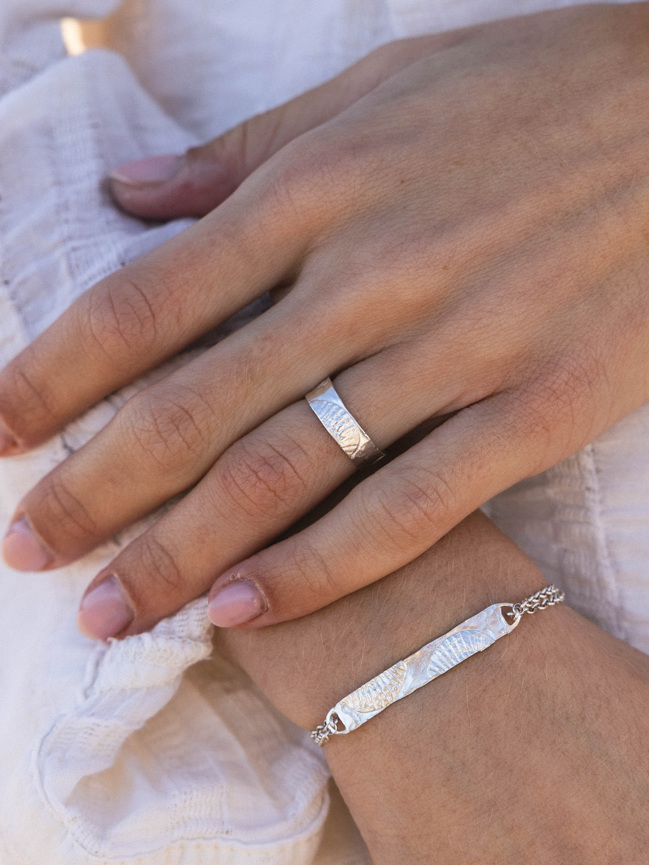 Ocean Ring Silver