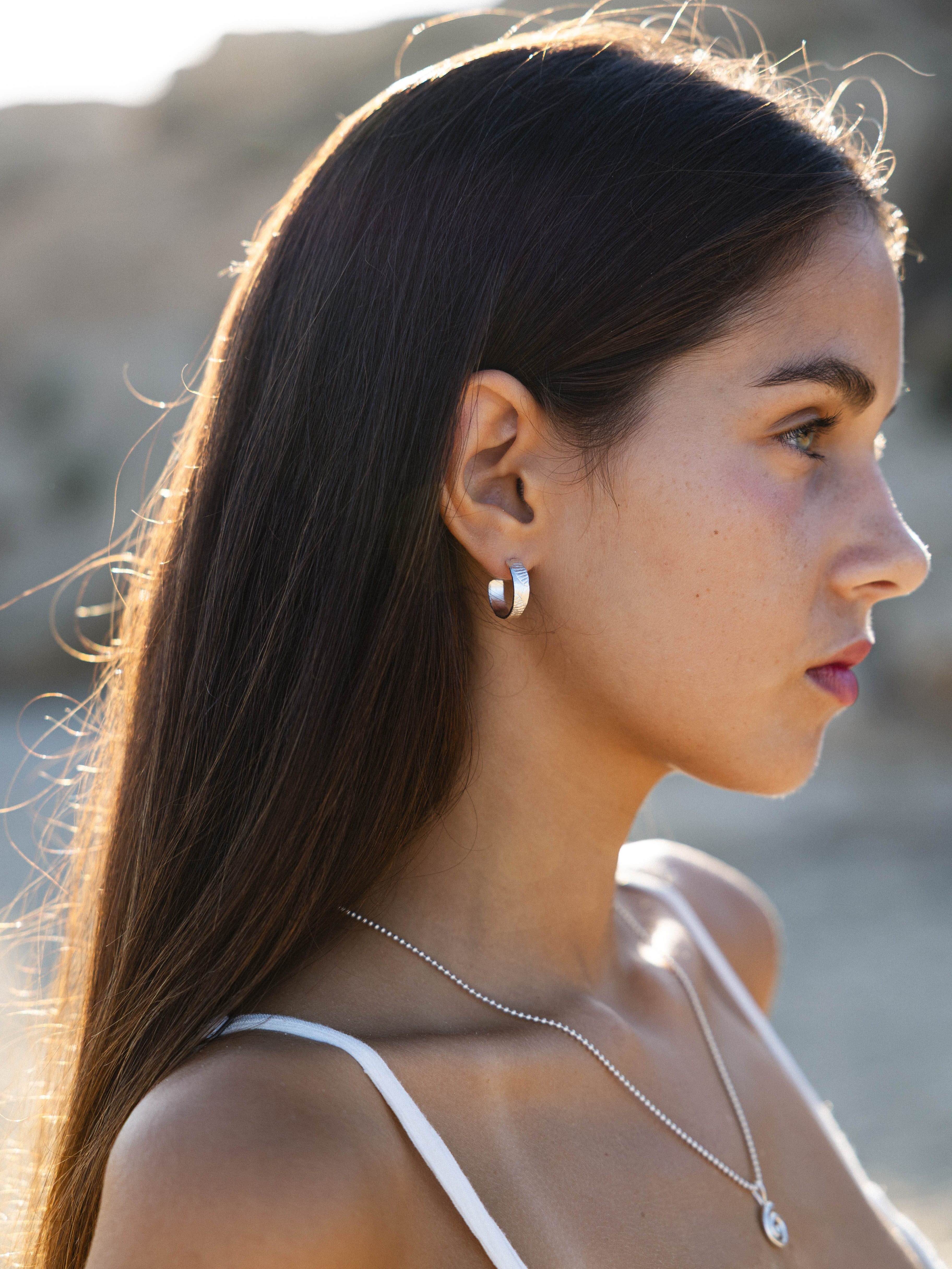 Ocean Earrings Silver