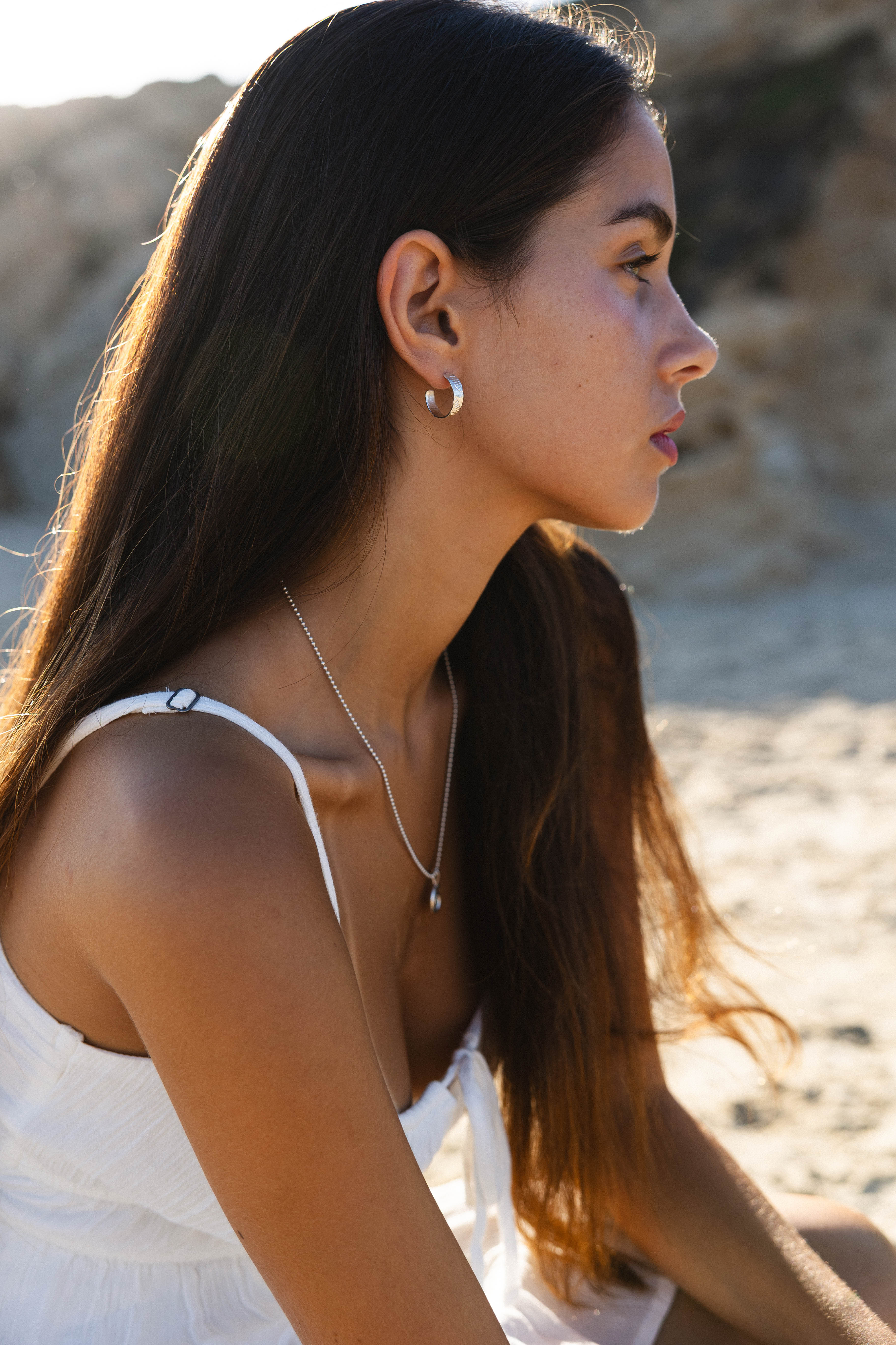 Ocean Earrings Silver