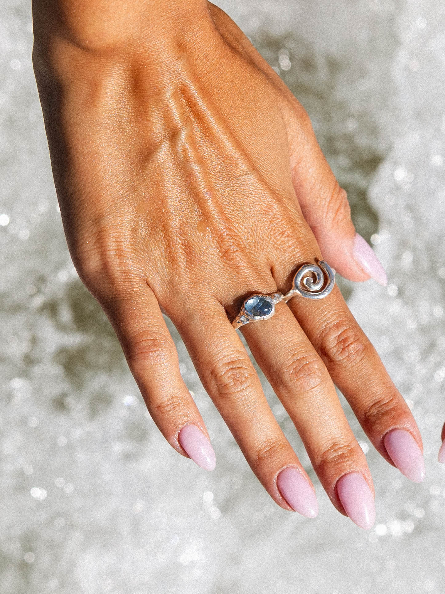 Spiral Ring Silver