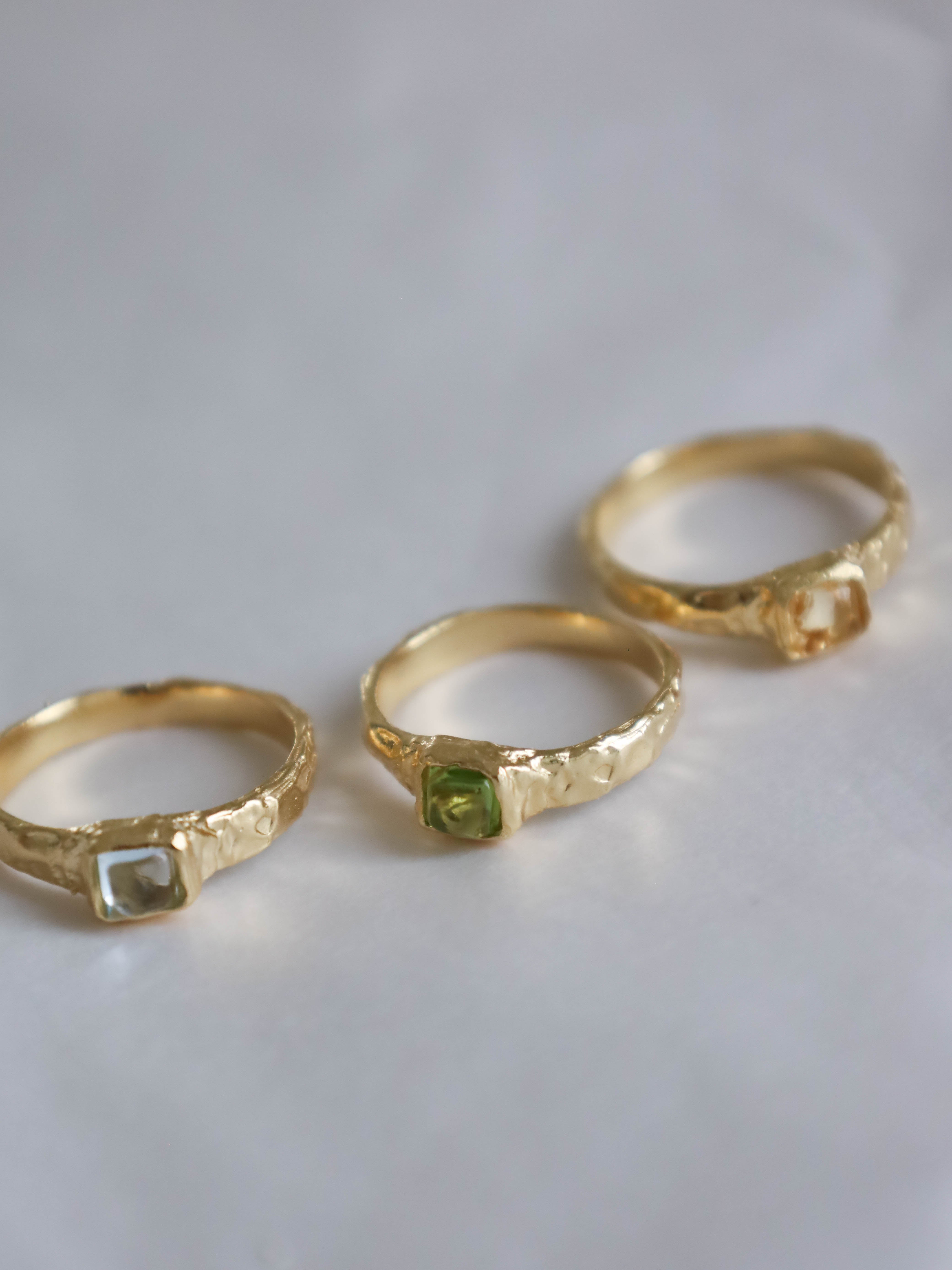 Jade Ring Gold