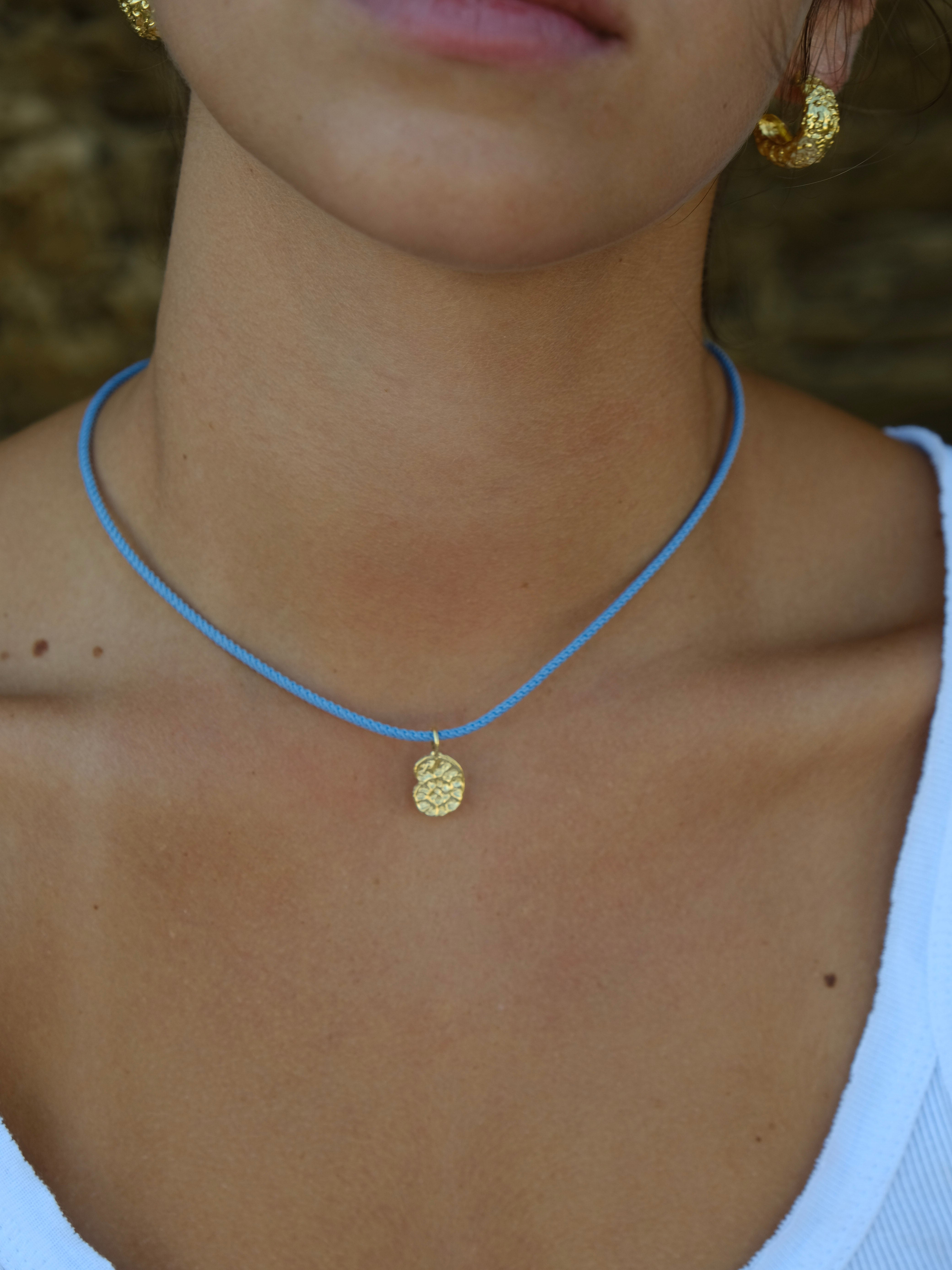 Fossil Necklace Gold | LIMITED