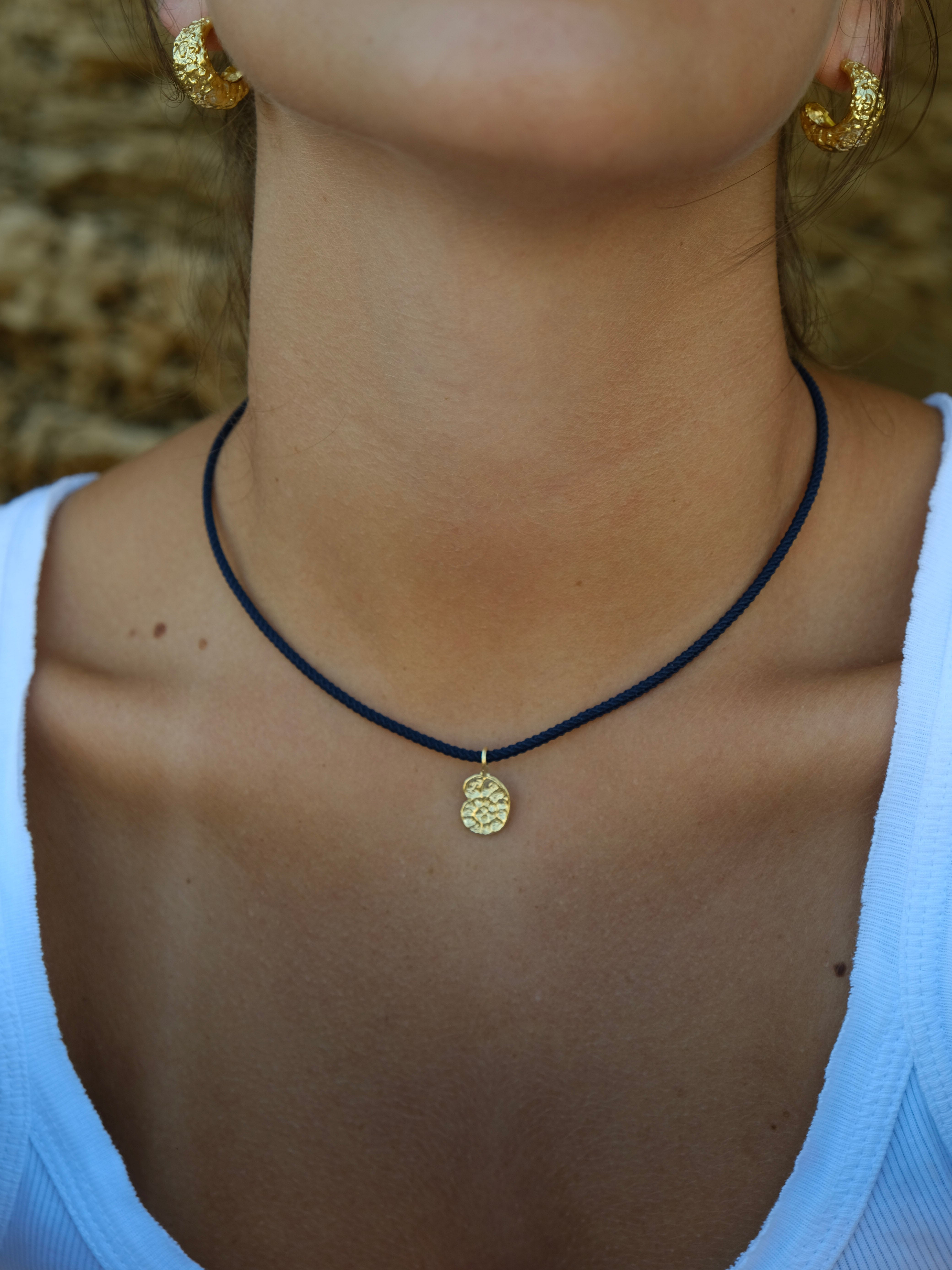 Fossil Necklace Gold | LIMITED