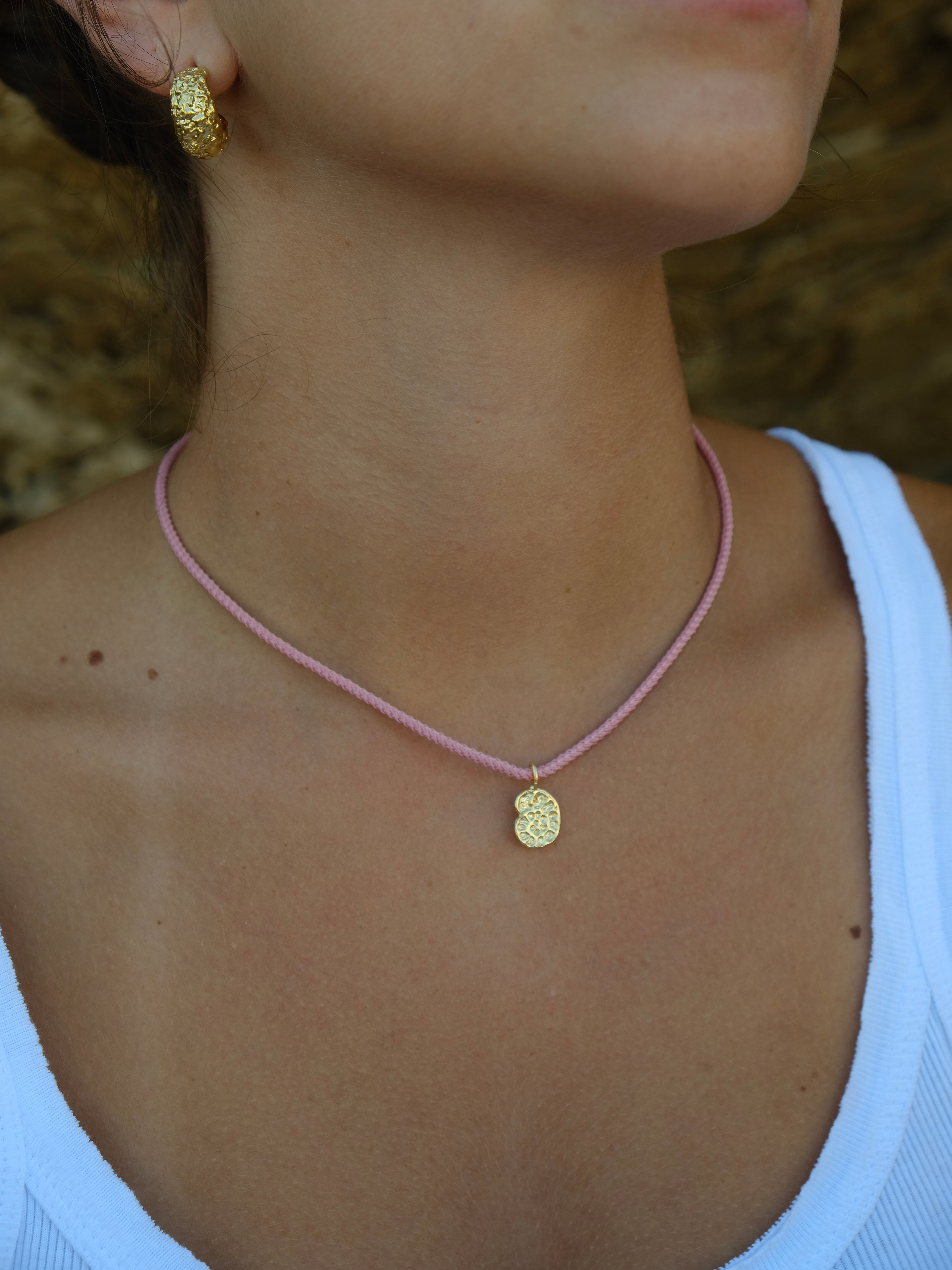 Fossil Necklace Gold | LIMITED