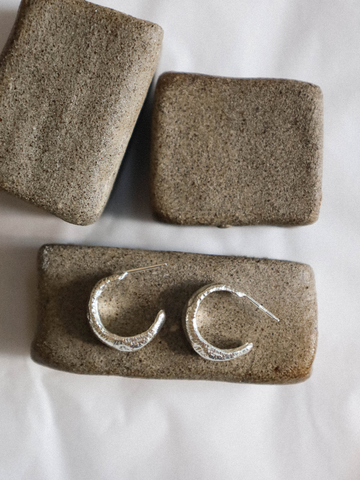 Ray Earrings Silver