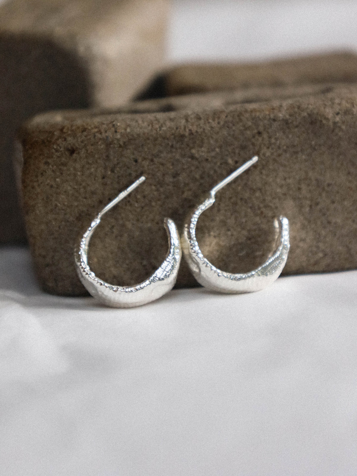 Ray Earrings Silver