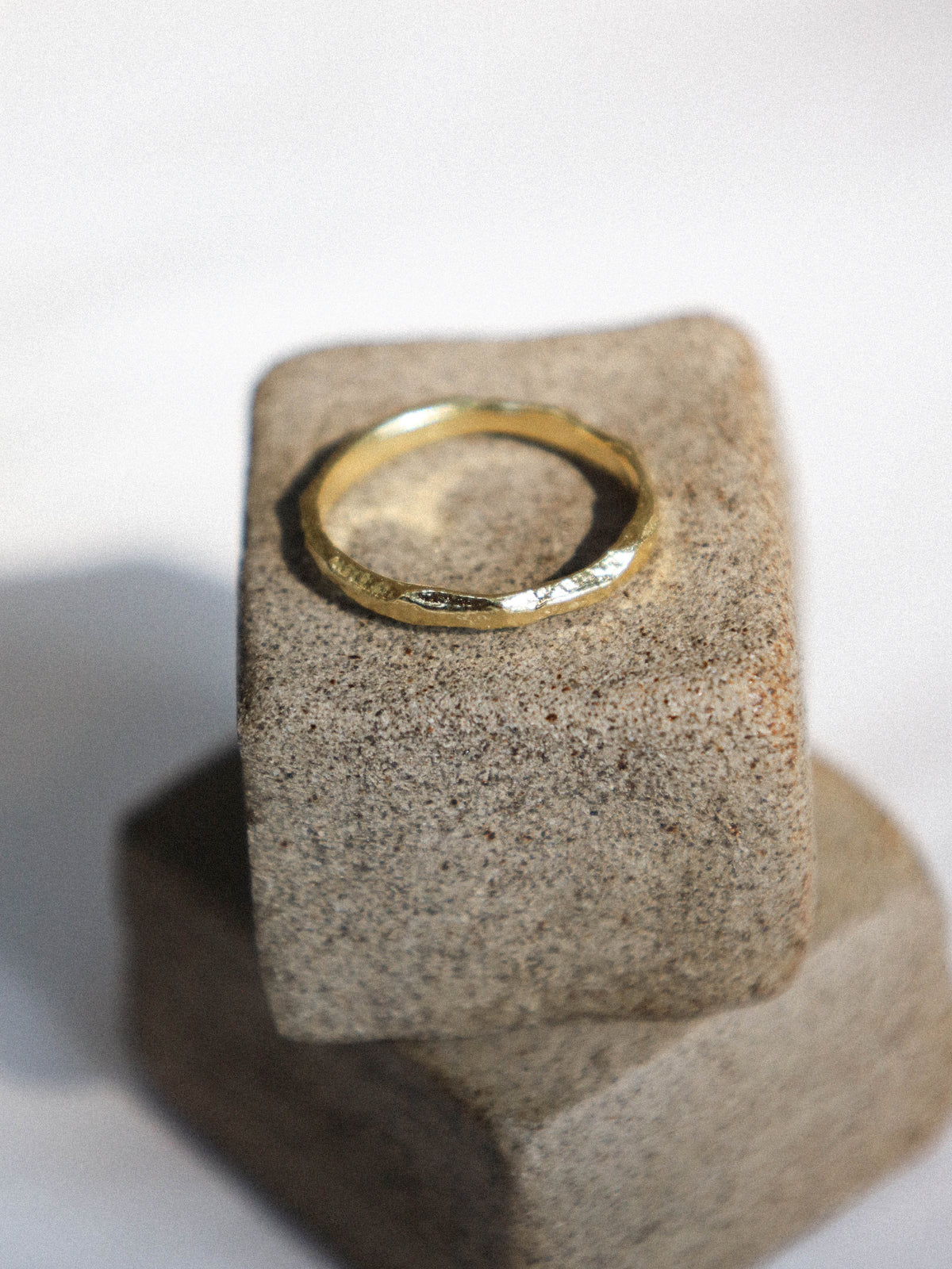 Sand Ring Gold
