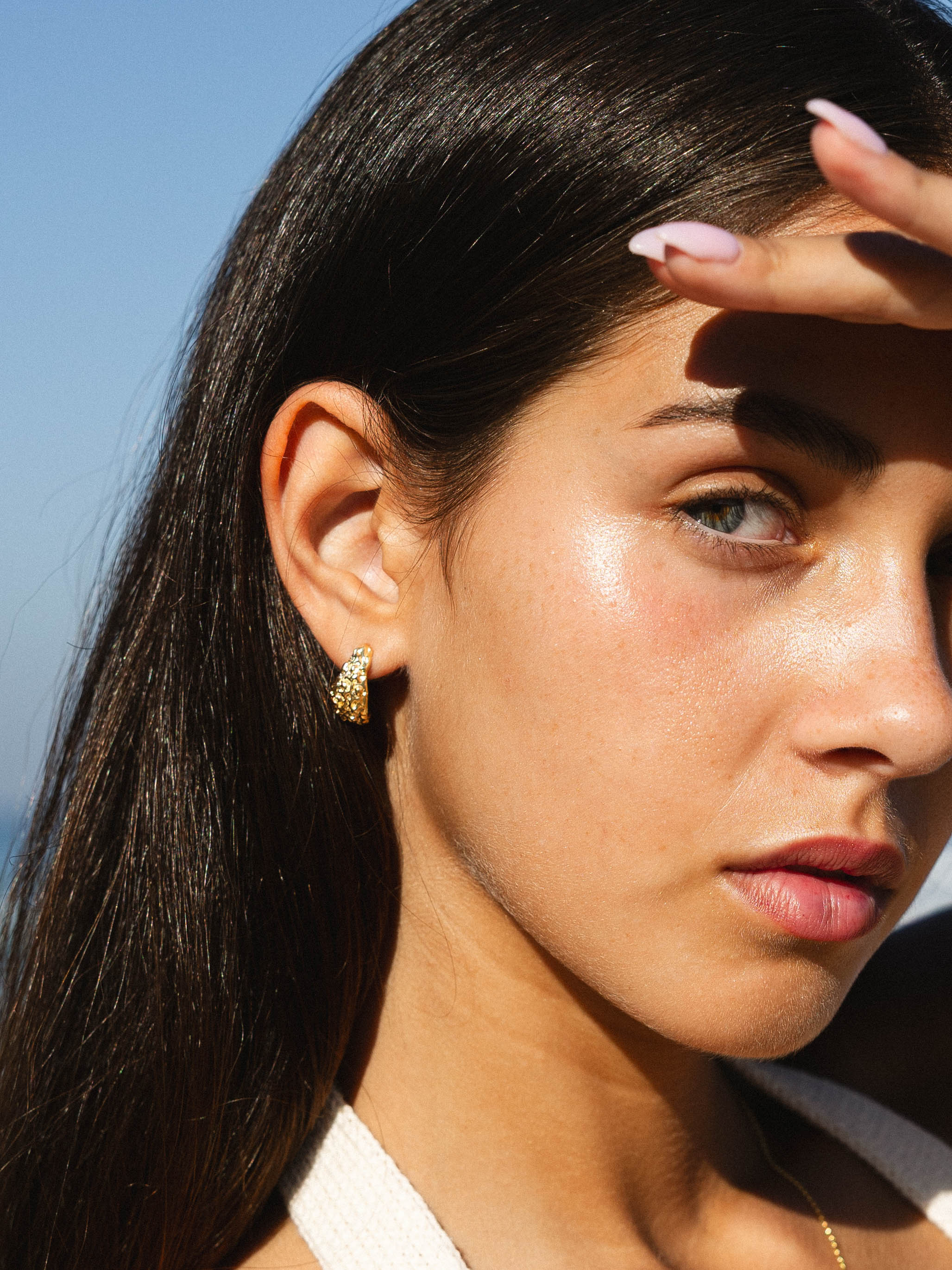 Almog Earrings Gold