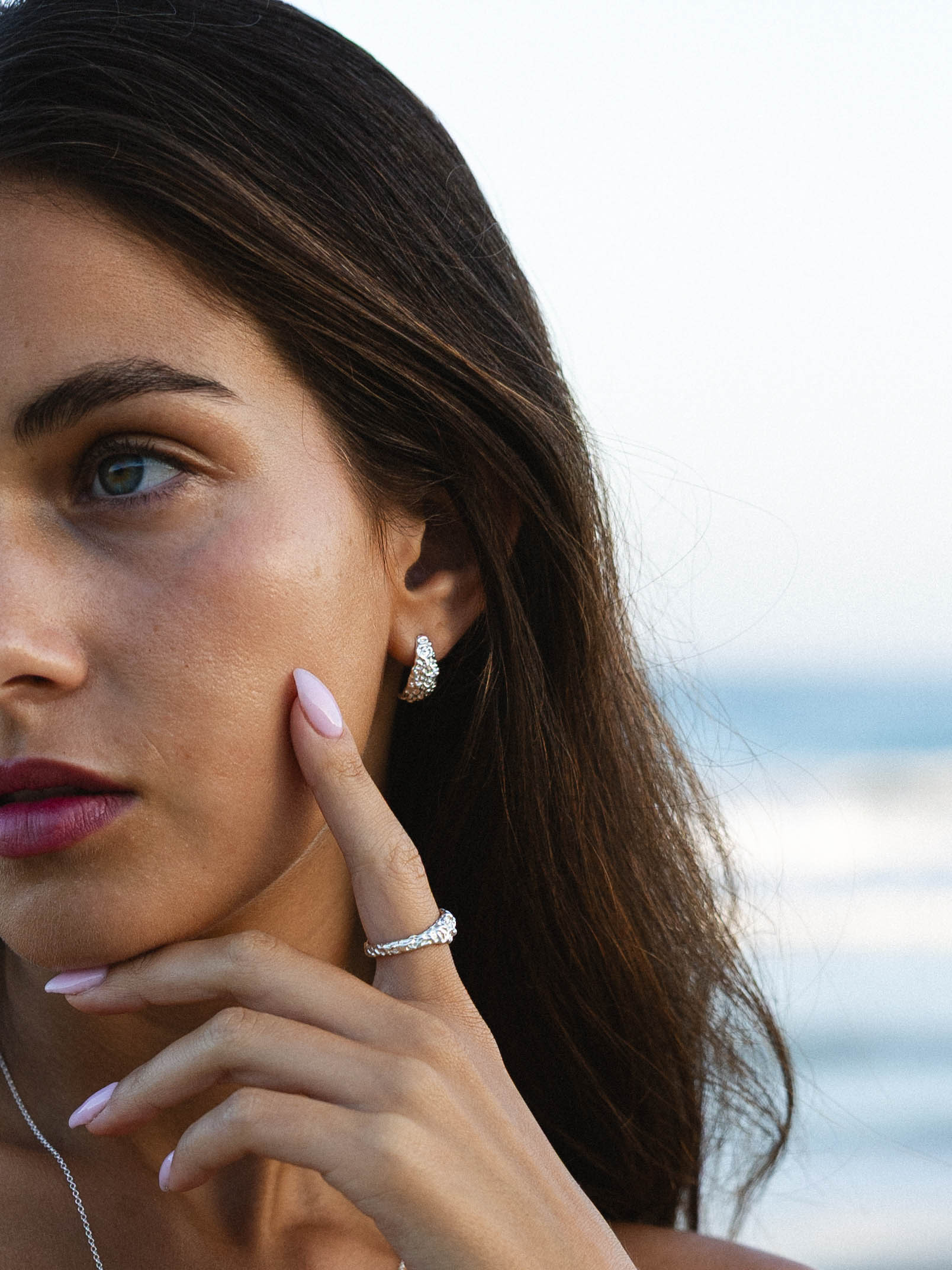Almog Earrings Silver
