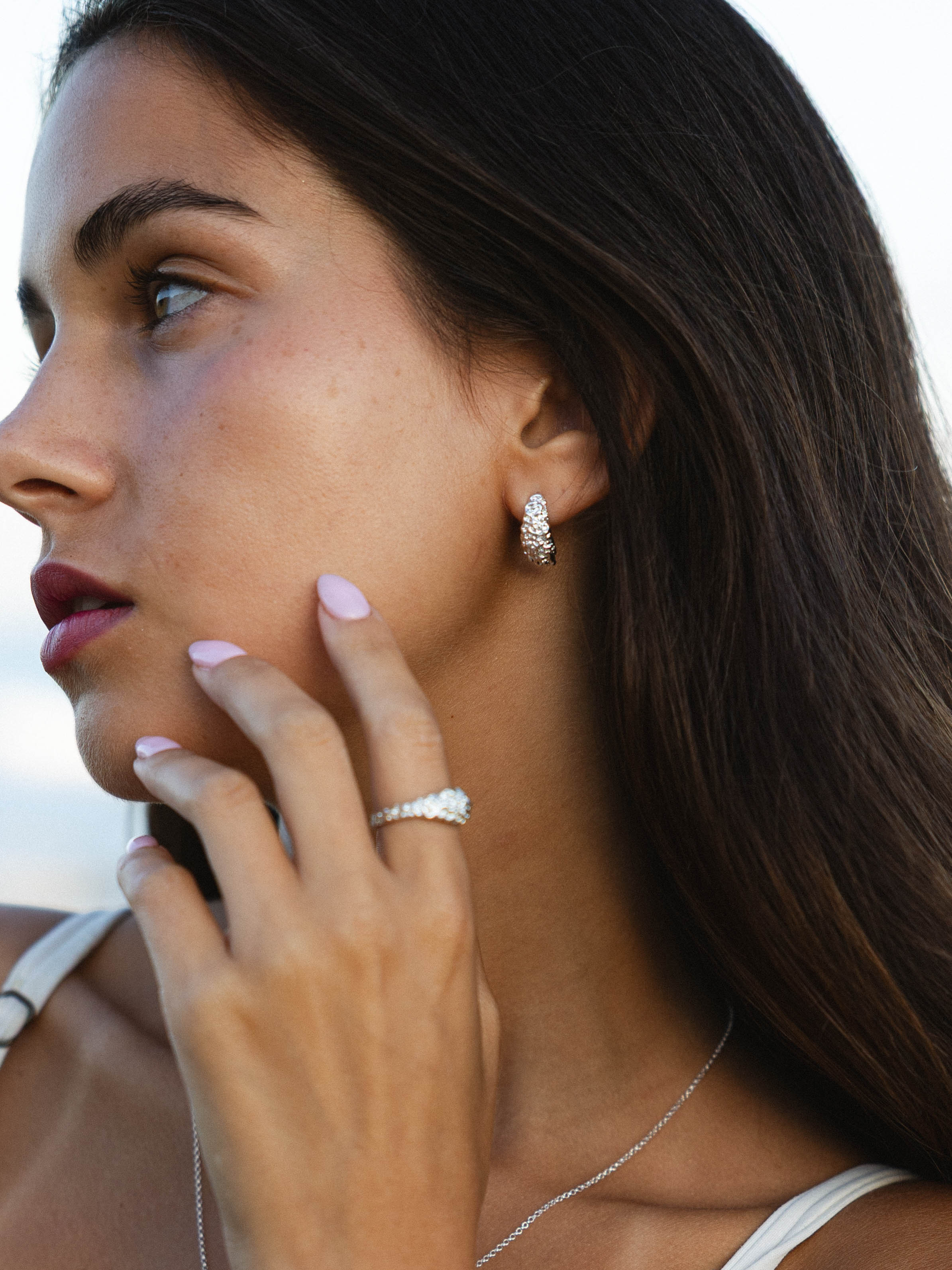 Almog Earrings Silver