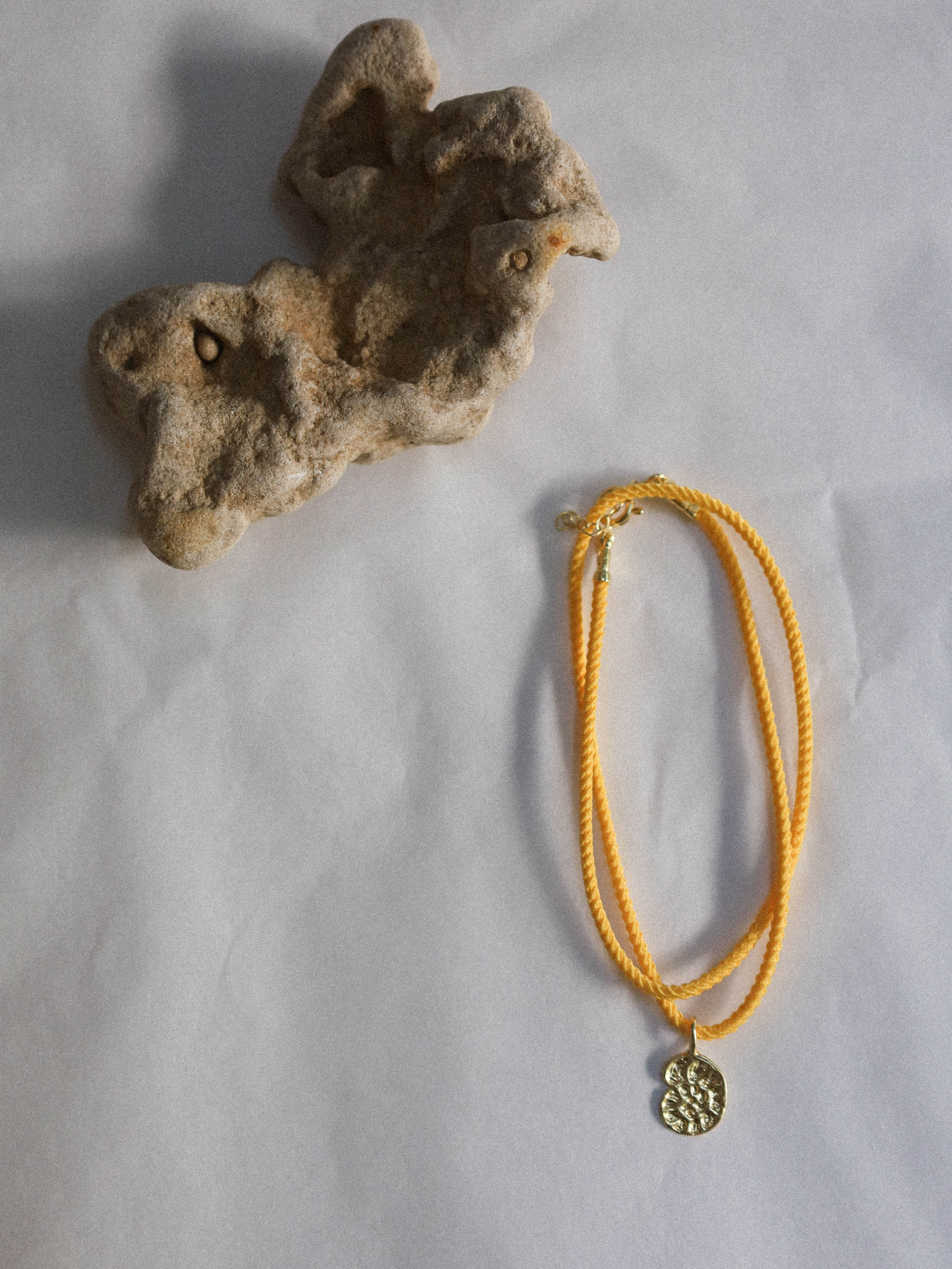 Fossil Necklace Gold | LIMITED
