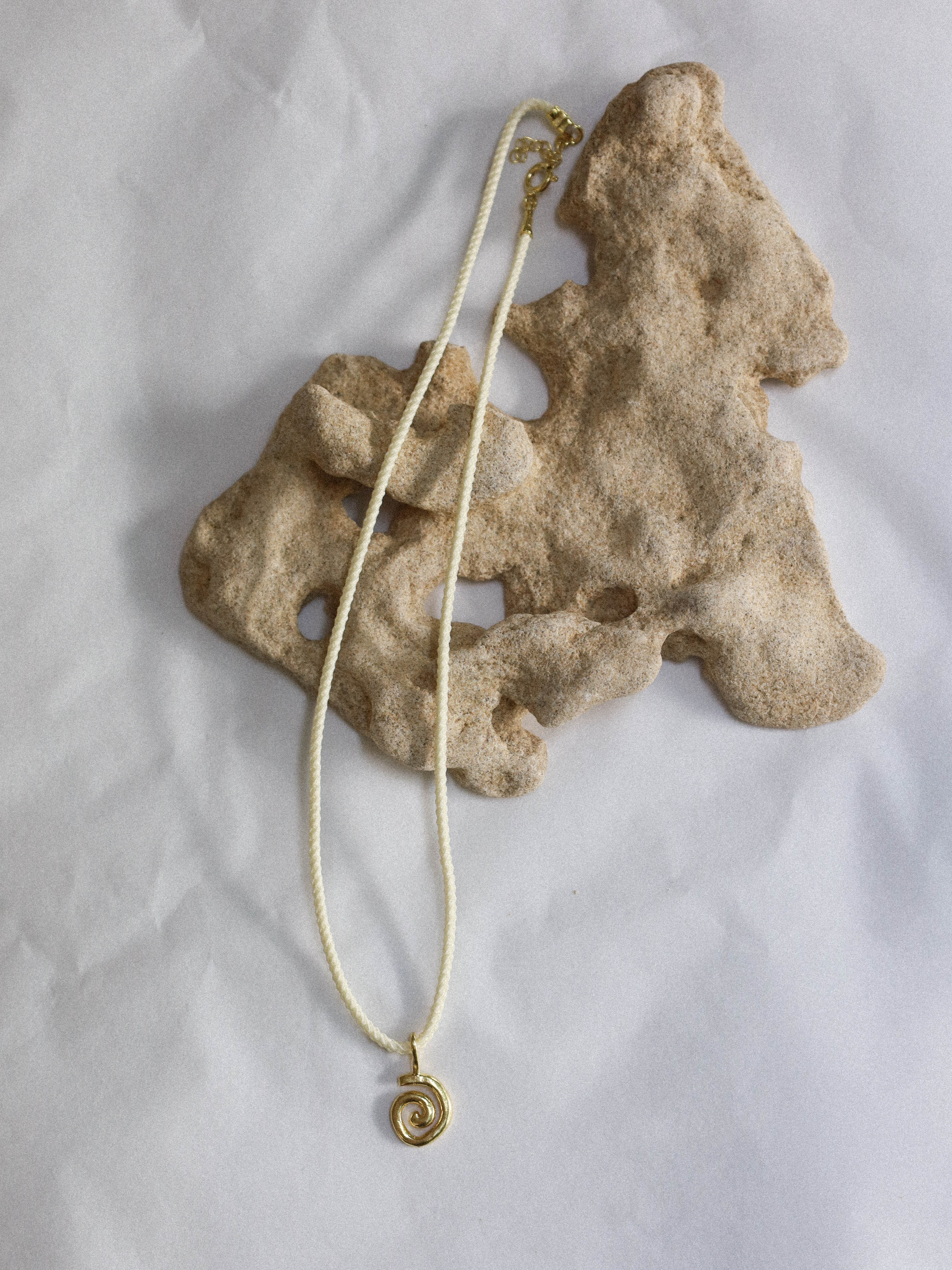 Spiral Necklace Gold | LIMITED