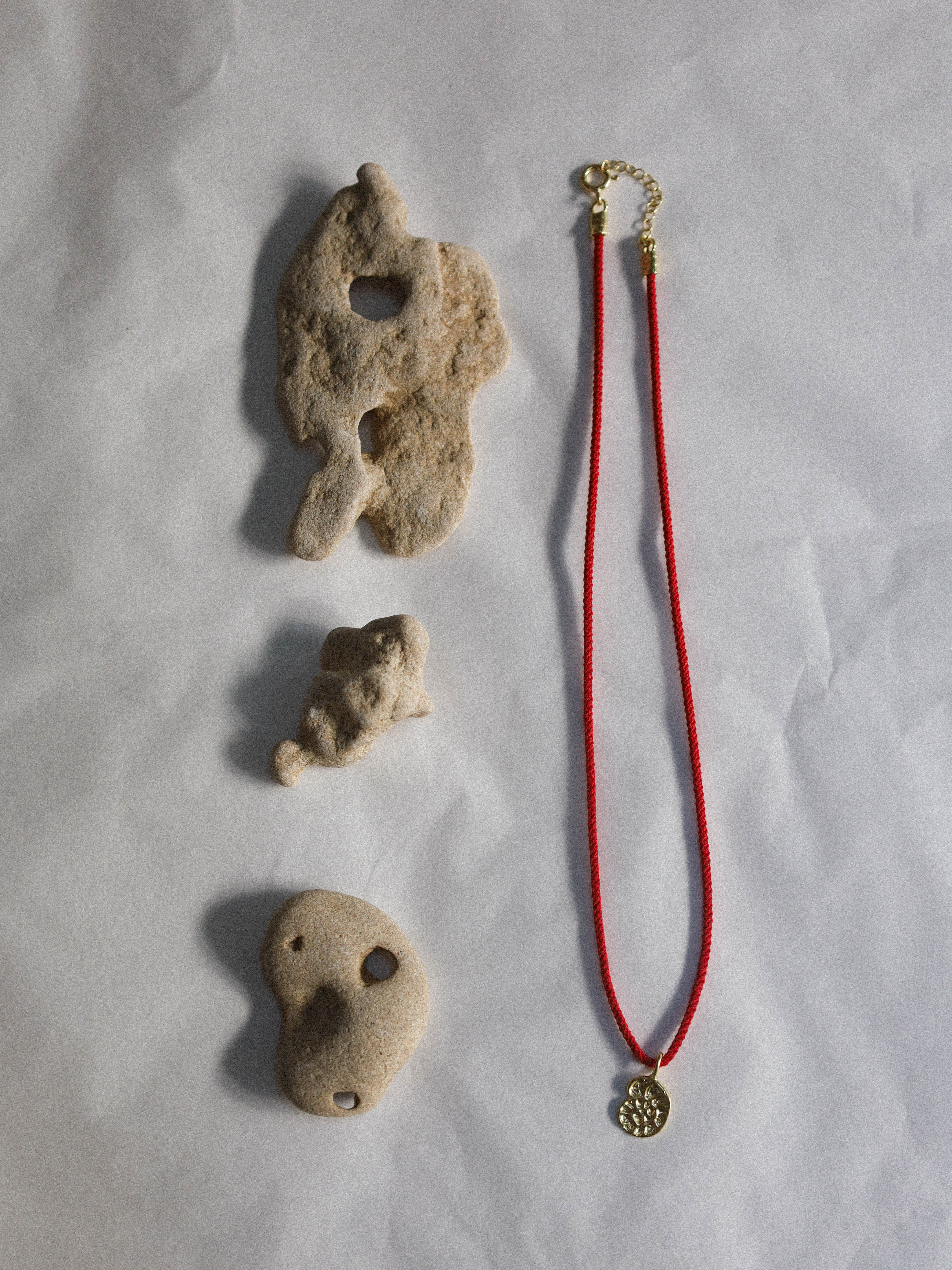 Fossil Necklace Gold | LIMITED