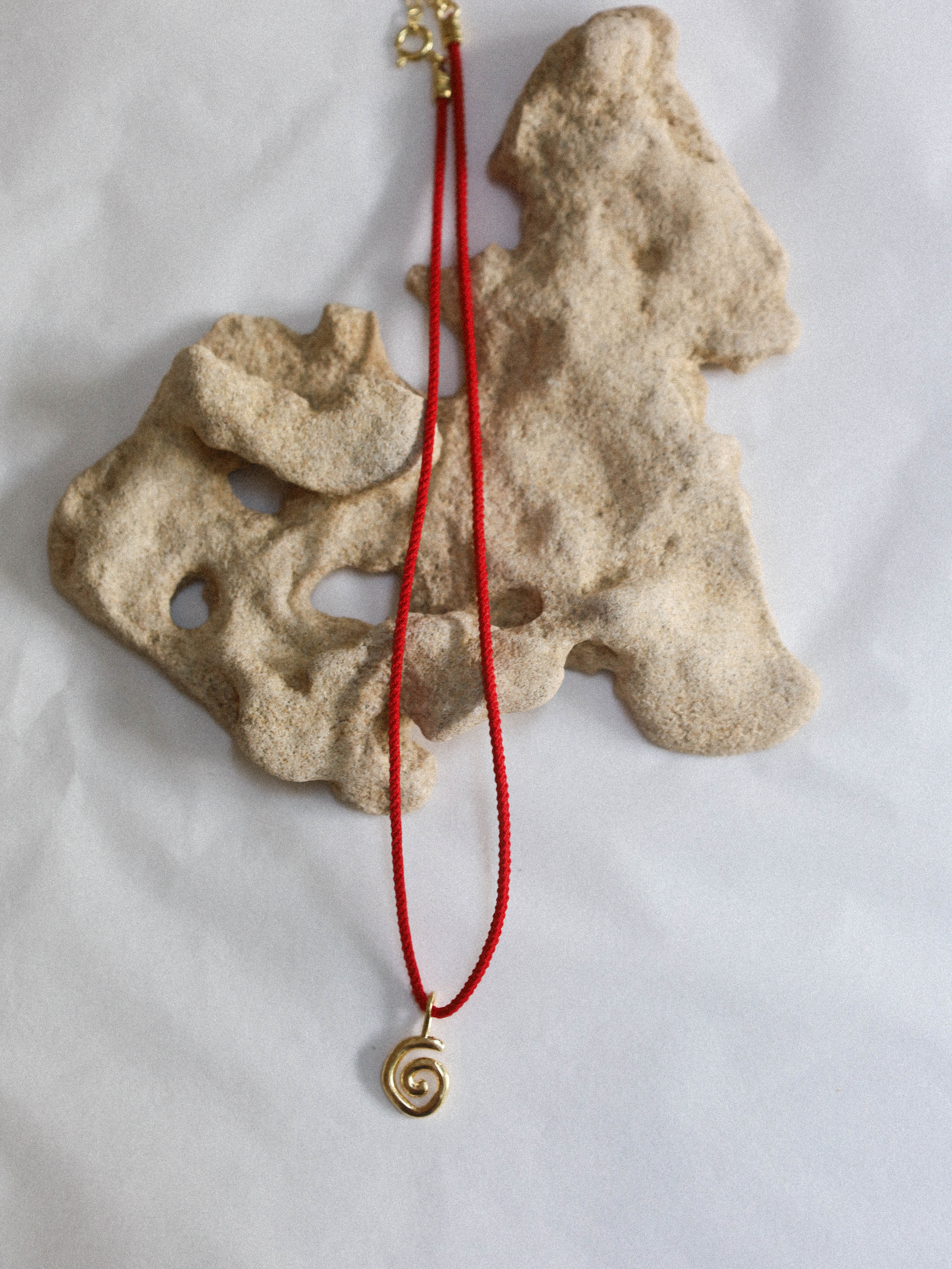 Spiral Necklace Gold | LIMITED