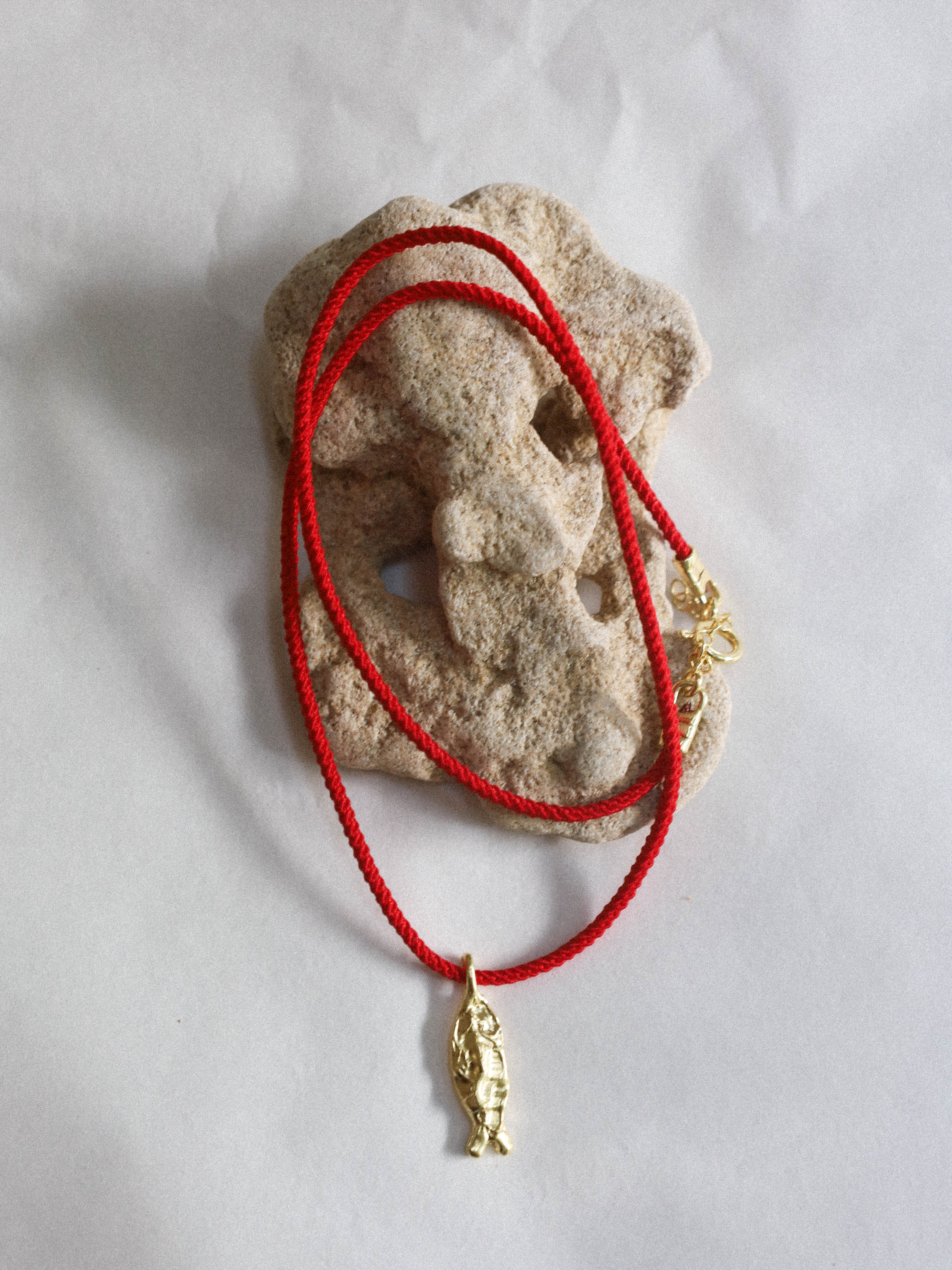 Fish Necklace Gold | LIMITED
