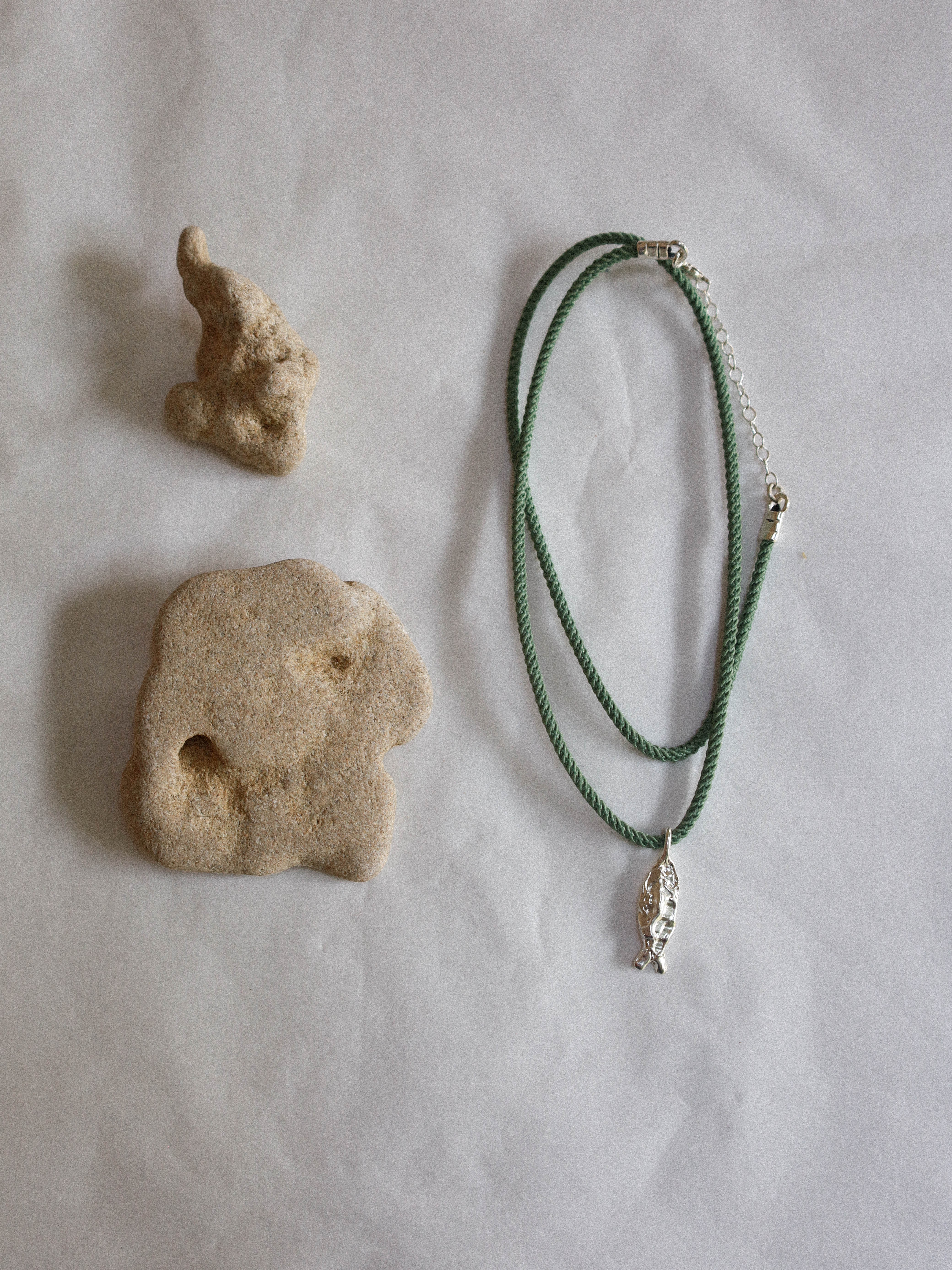 Fish Necklace Silver | LIMITED