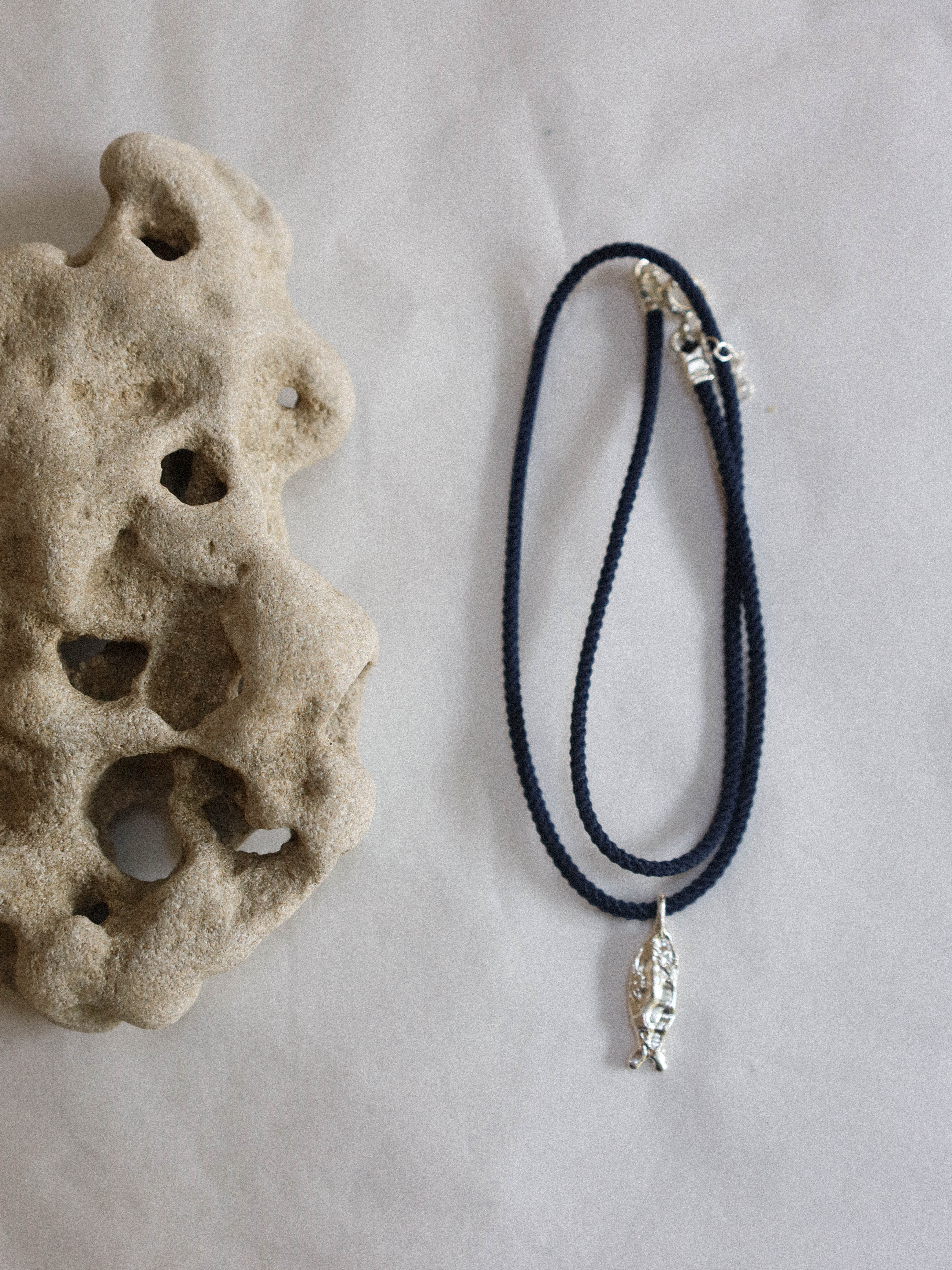 Fish Necklace Silver | LIMITED