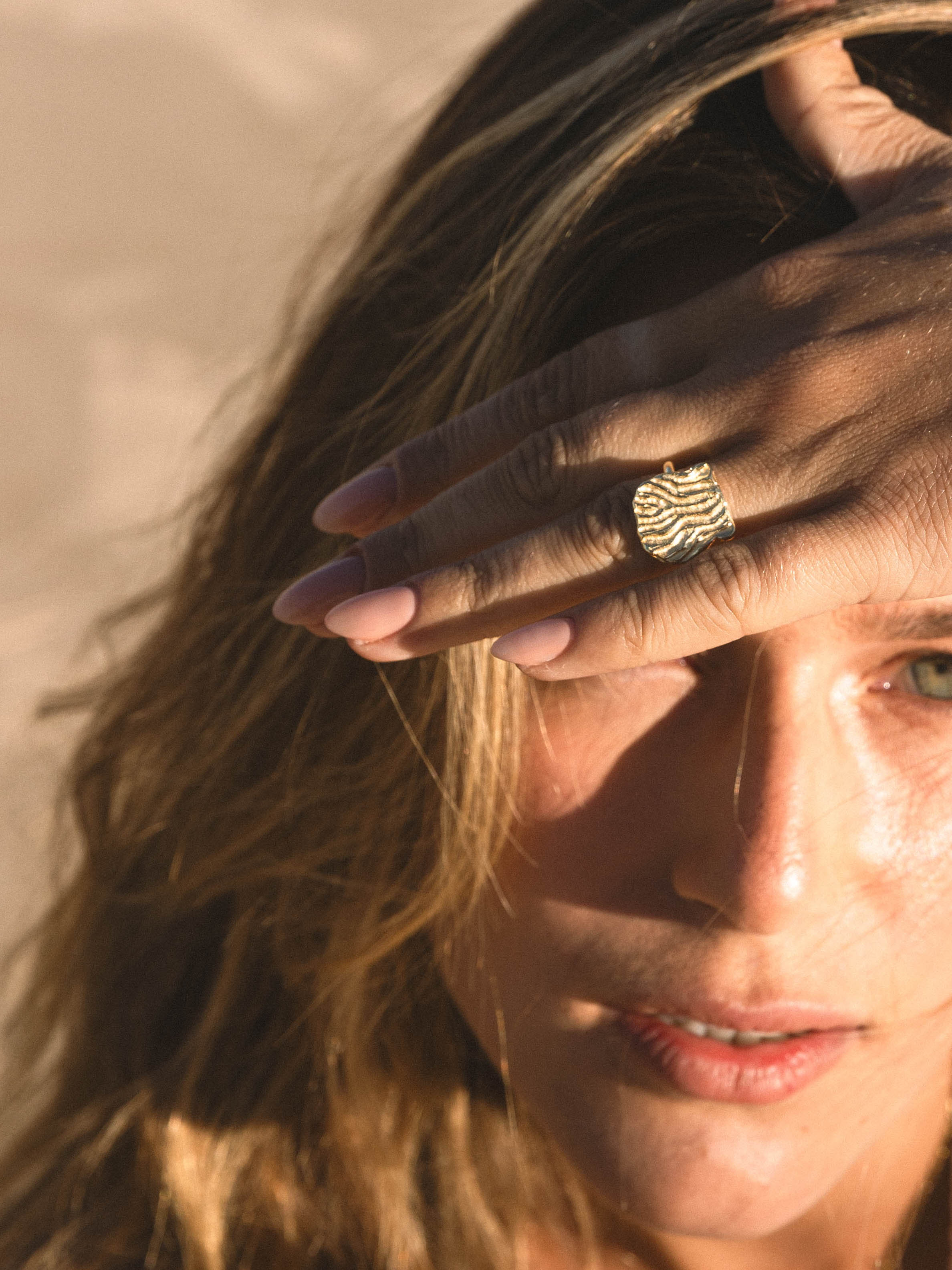 Coral Ring Gold