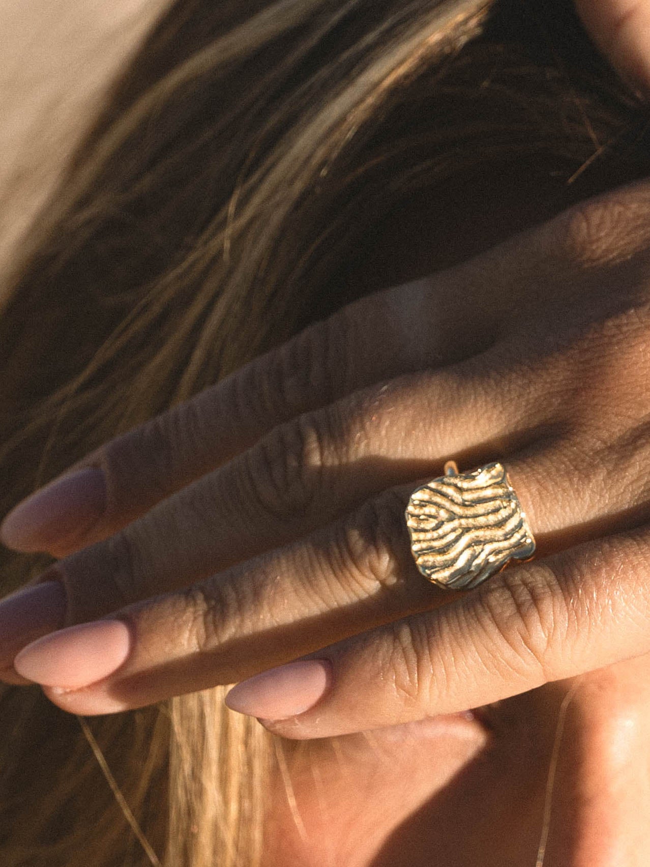 Coral Ring Gold