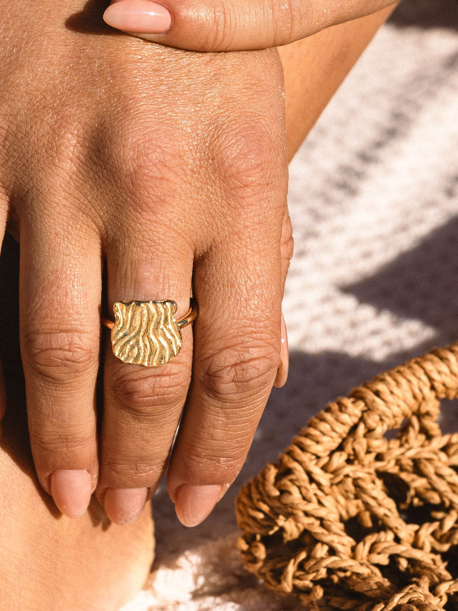 Coral Ring Gold